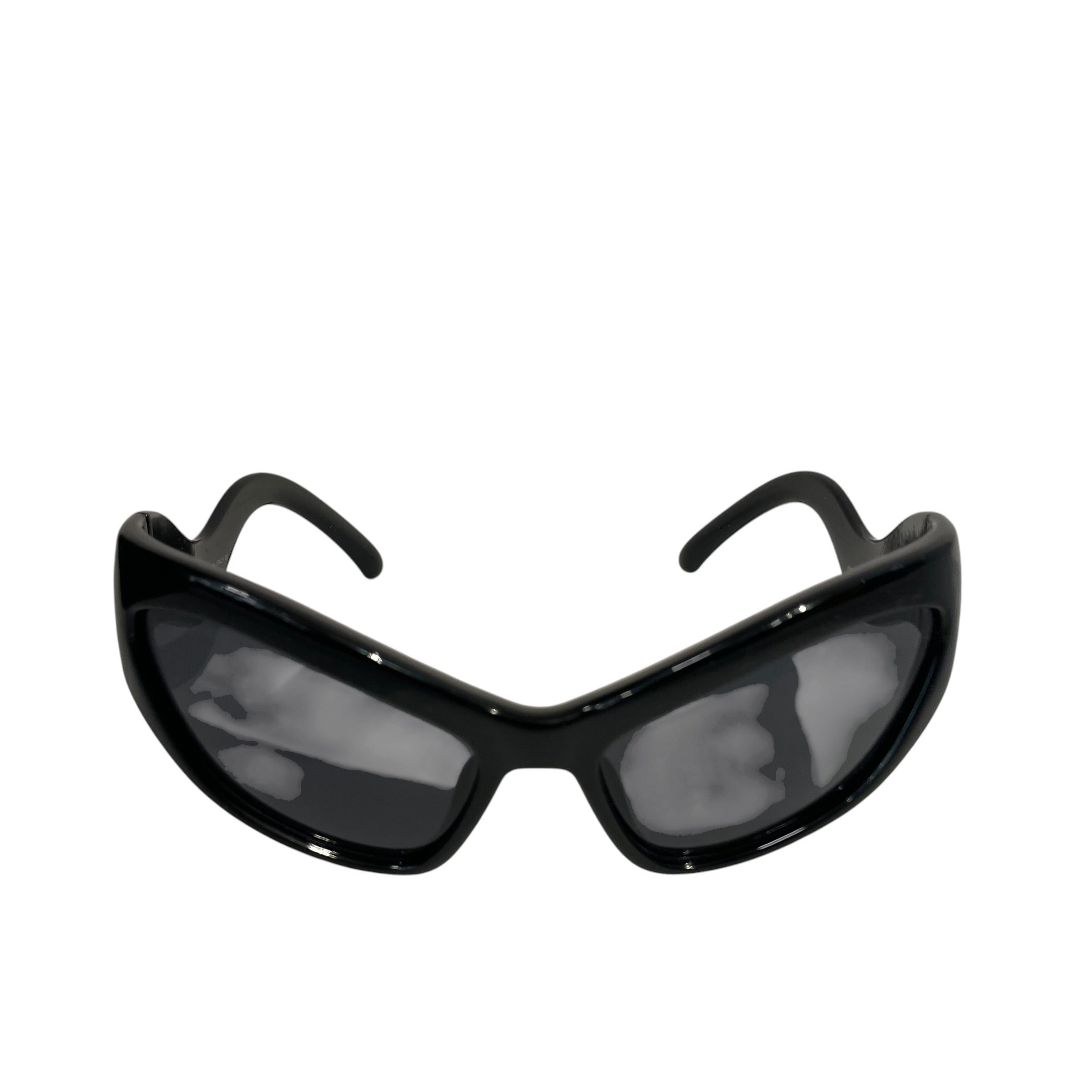 BALENCIAGA/Sunglasses/Plastic/BLK/ view 1