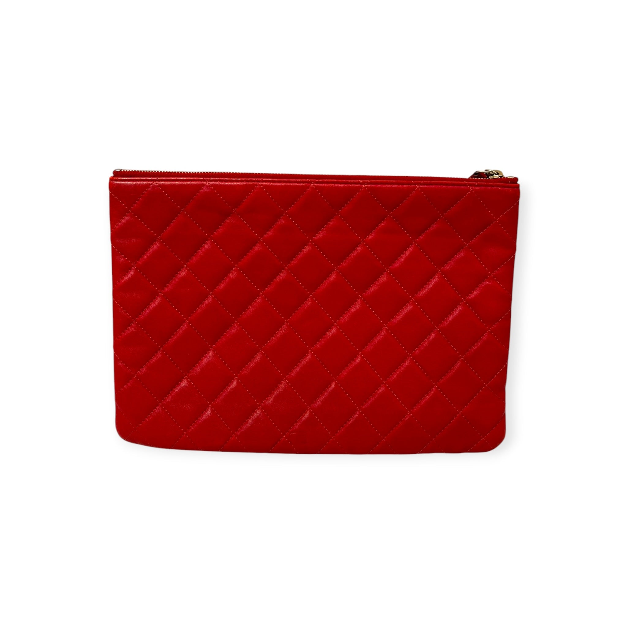 CHANEL/Pouch/Lambskin/RED/RED POUCH CC CASINO view 5