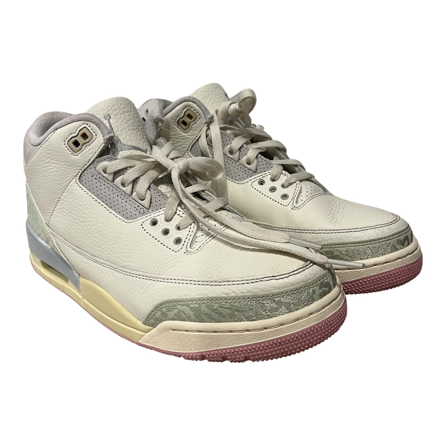JORDAN BRAND/Low-Sneakers/US 10/Leather/CRM/3 spring view 1