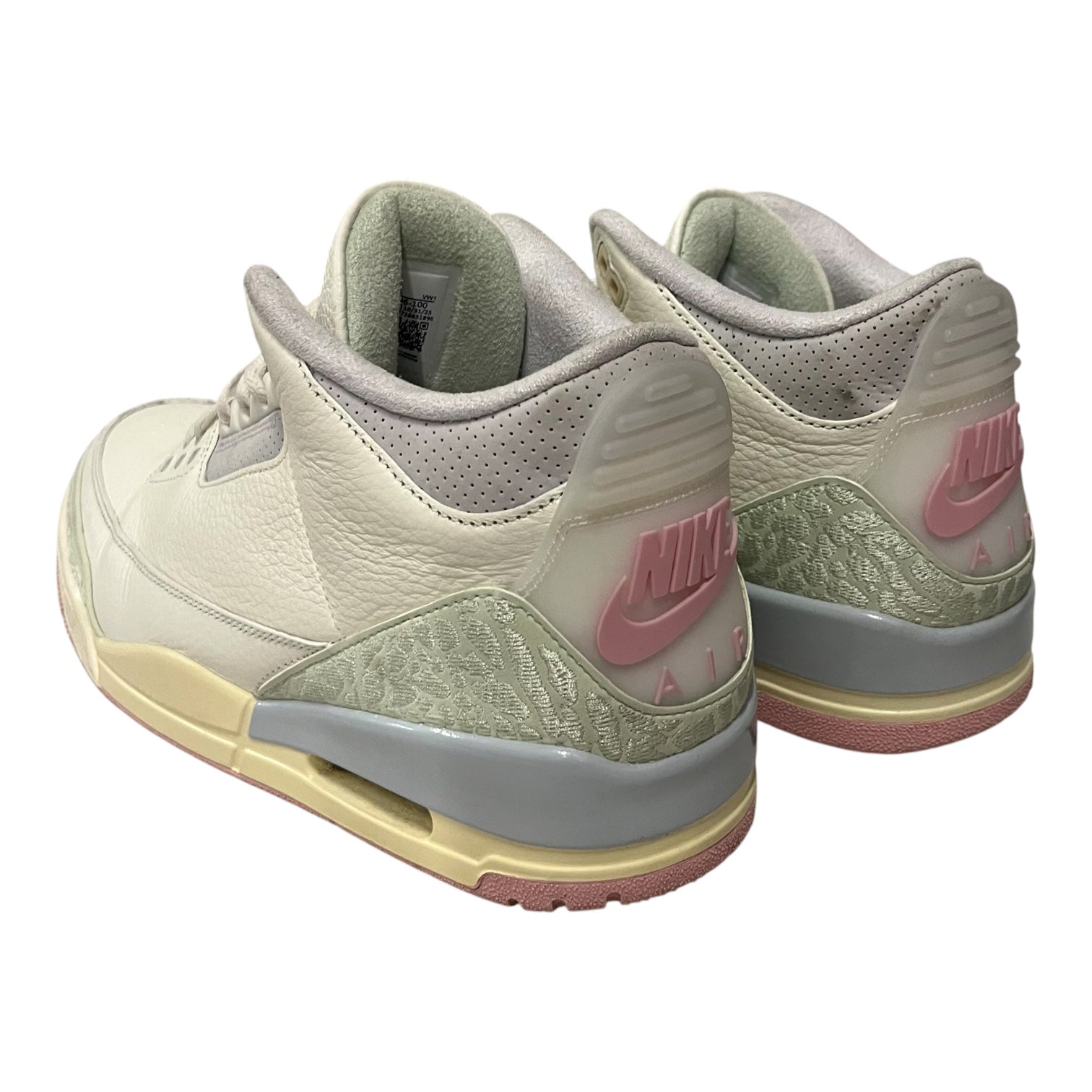 JORDAN BRAND/Low-Sneakers/US 10/Leather/CRM/3 spring view 2