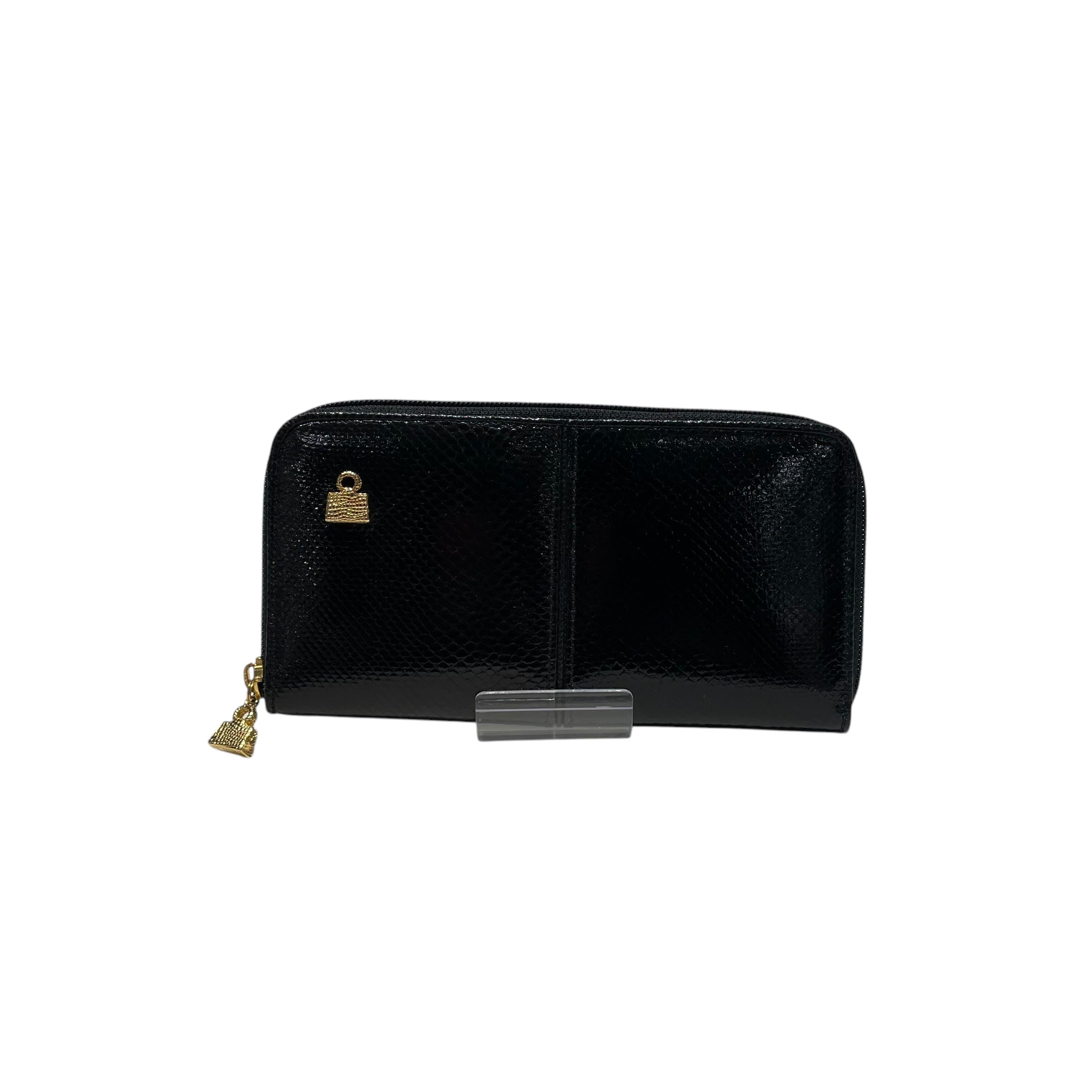 Judith Lacroix/Wallet/Leather/BLK/ view 2