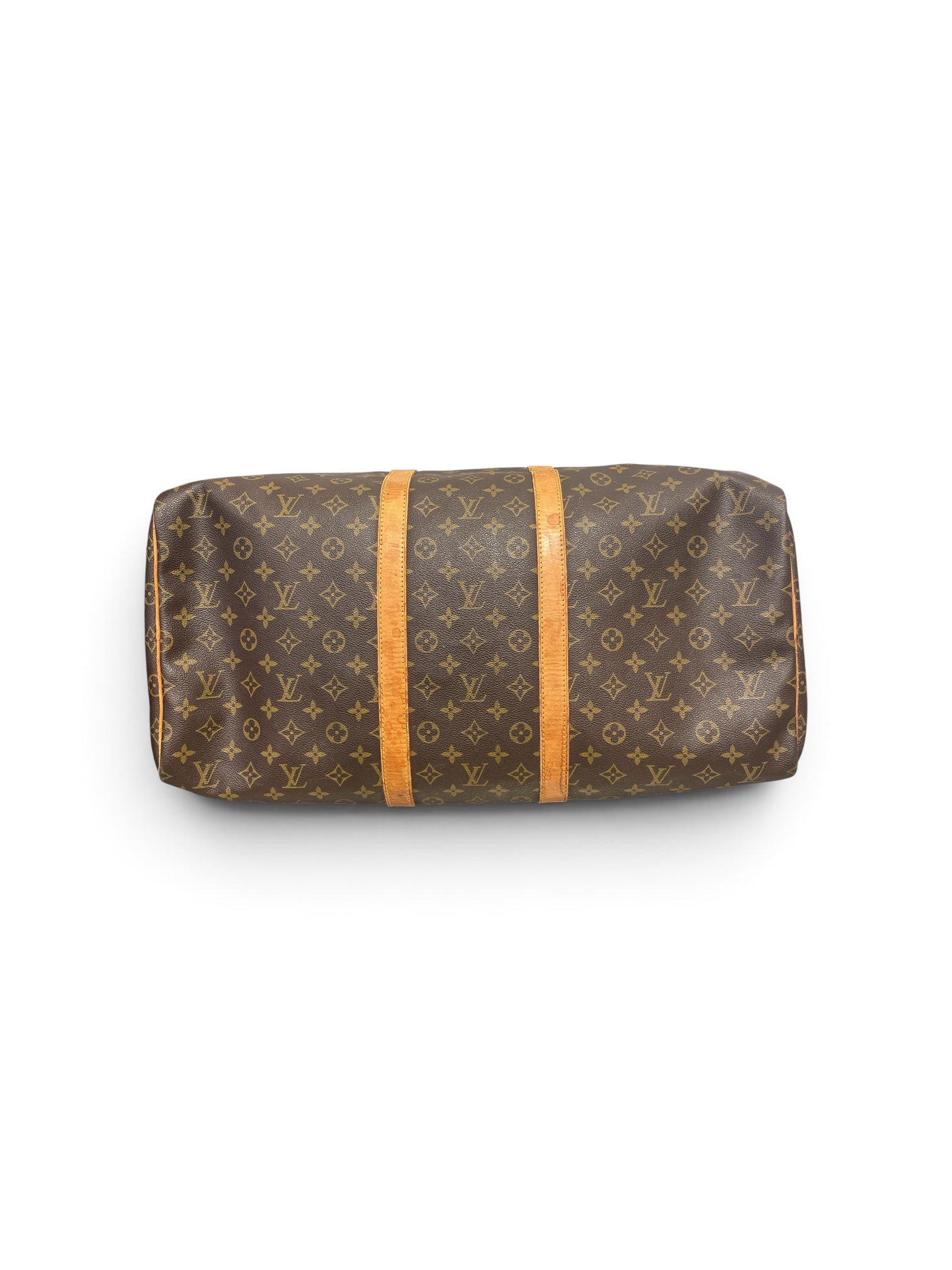 LOUIS VUITTON/Boston Bag/Leather/BRW/monogramcanvasbag view 3