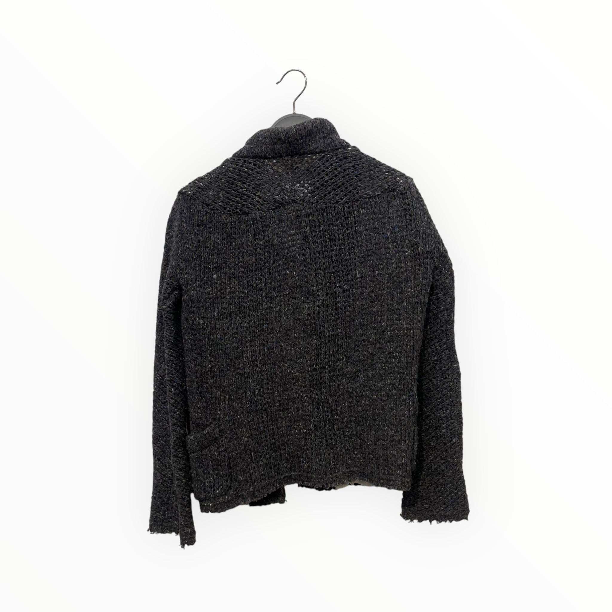 COMME des GARCONS/Cardigan/S/Wool/NVY/ view 2