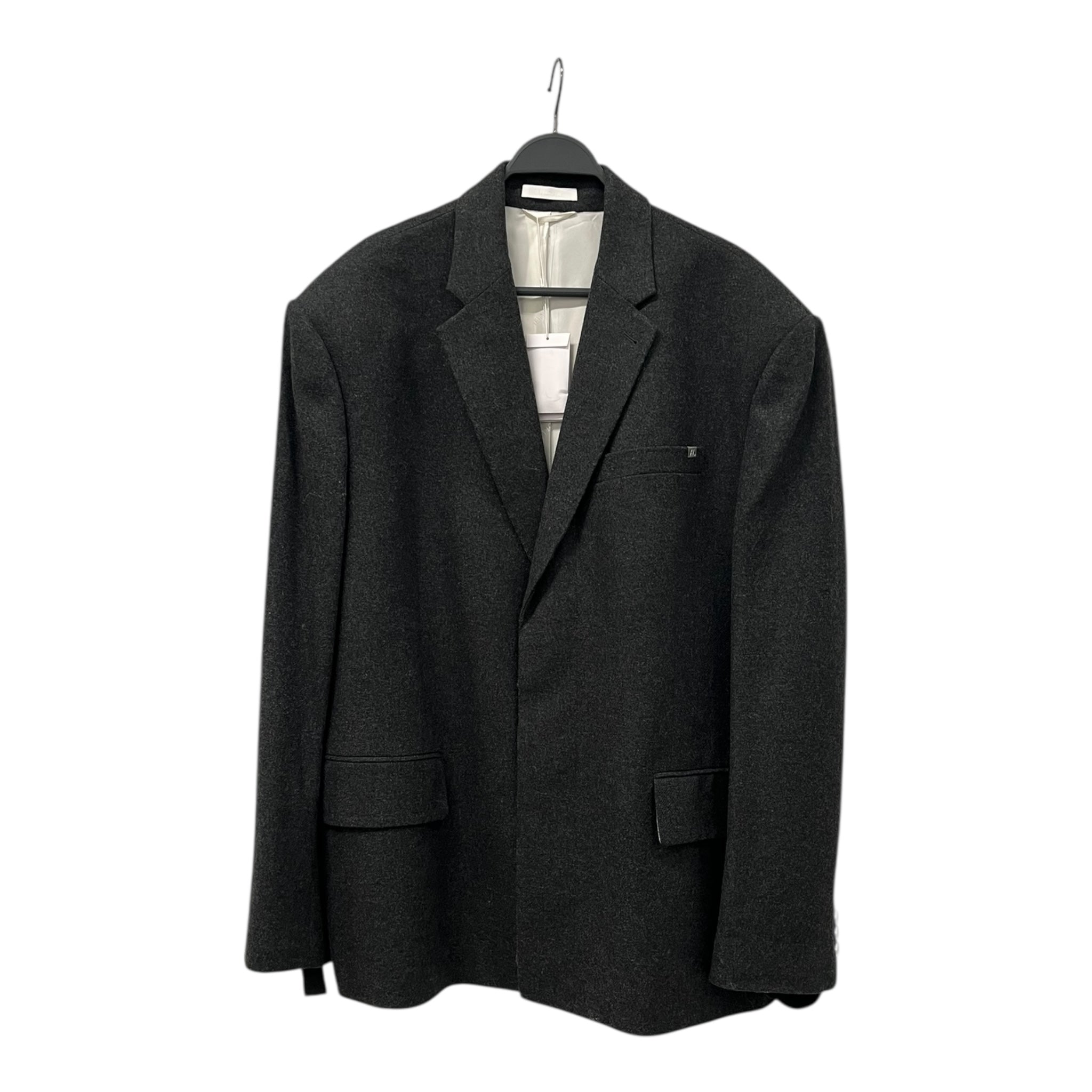 Helmut Lang/Tailored Jkt/2X/Wool/GRY/ view 1