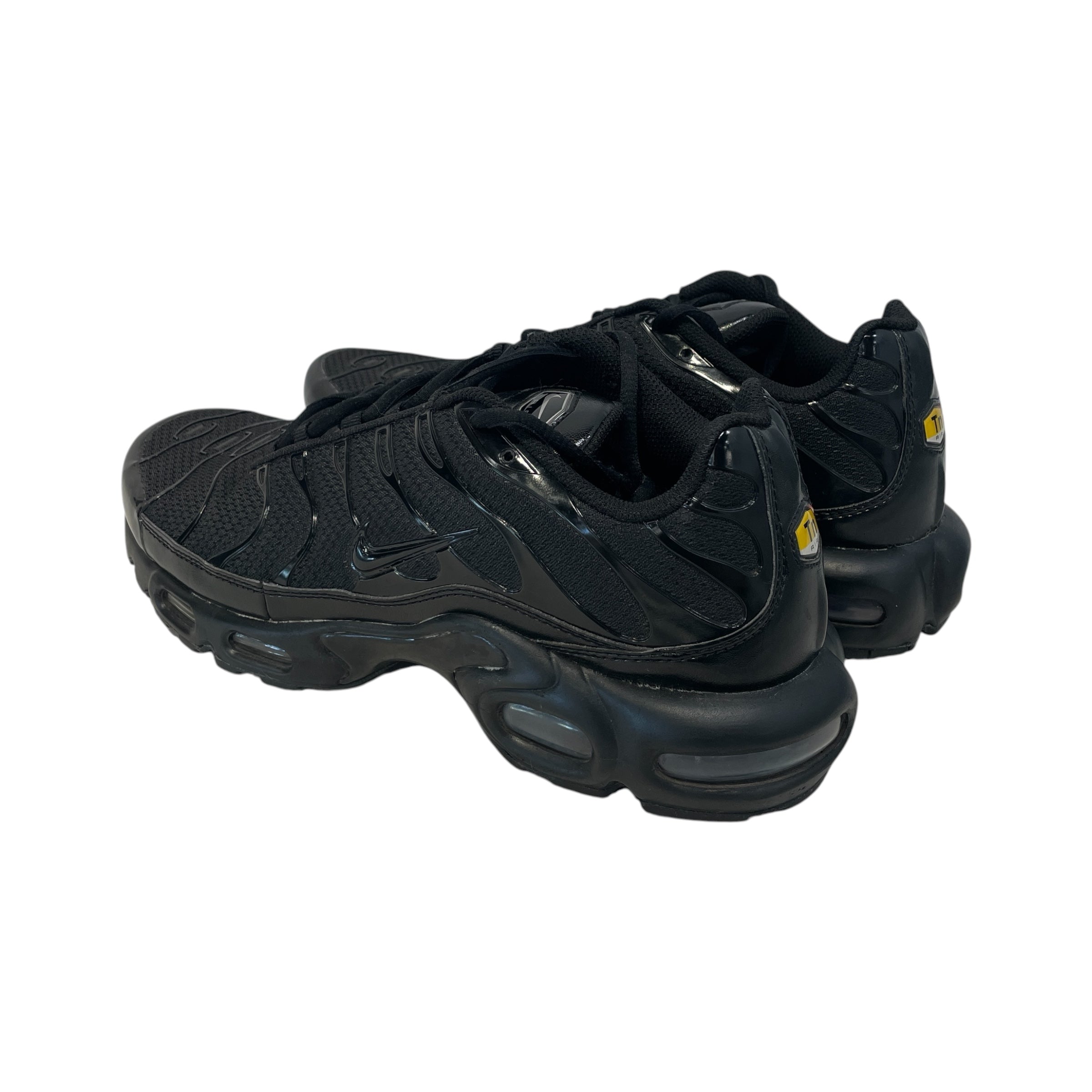 NIKE/AIR MAX PLUS/Low-Sneakers/US 9/Cotton/BLK/604133-050 view 2