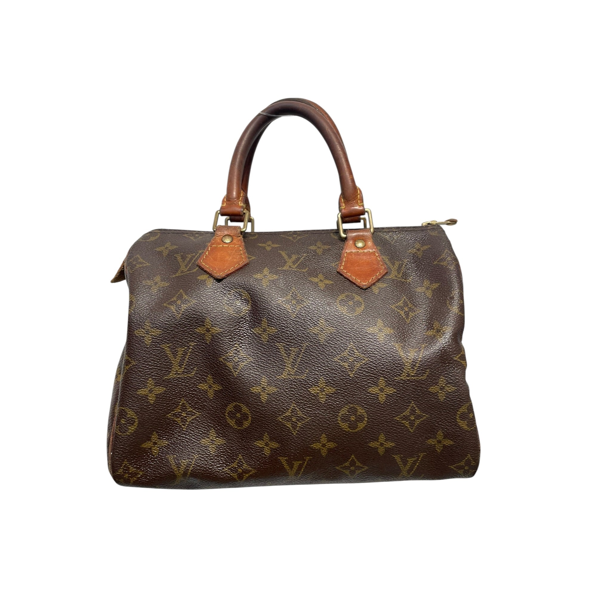 LOUIS VUITTON/Clutch Bag/Monogram/Leather/BRW/SPEEDY view 1