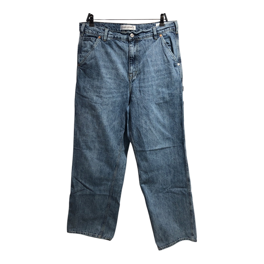 OUR LEGACY/Carpenter Pants/50/Cotton/BLU/ view 1