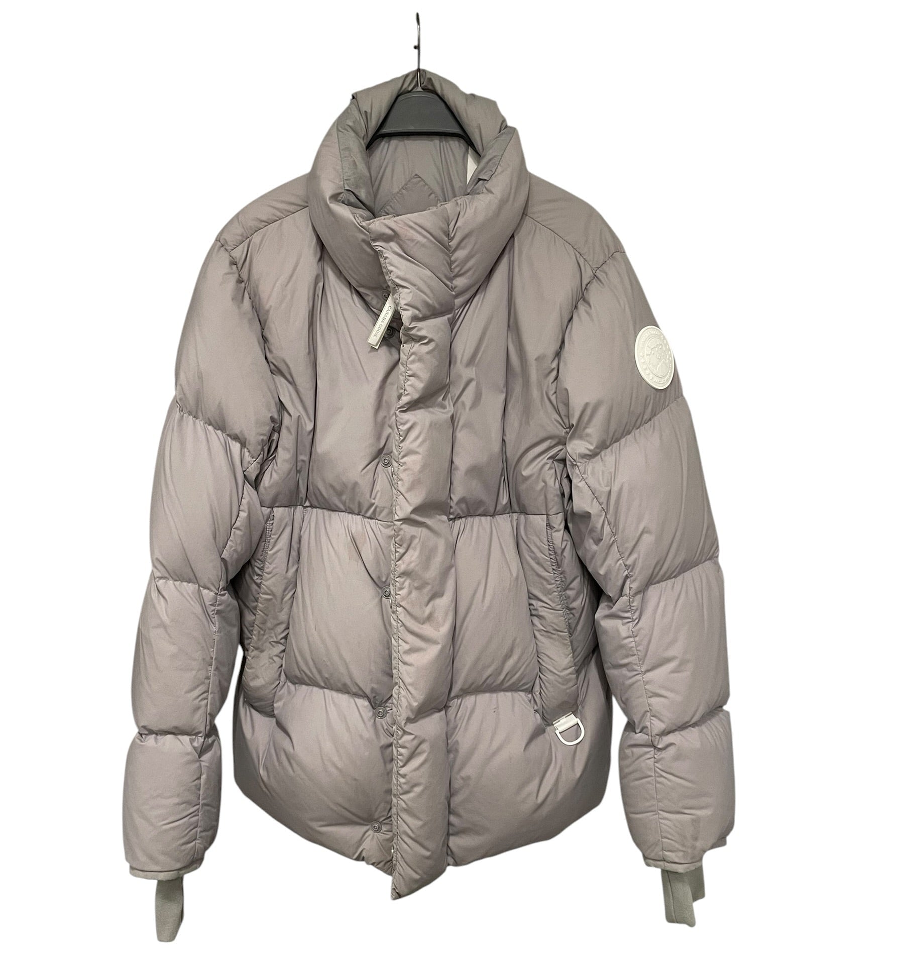 CANADA GOOSE/Puffer Jkt/M/GRY/WHITE STRAPS INSIDE view 1