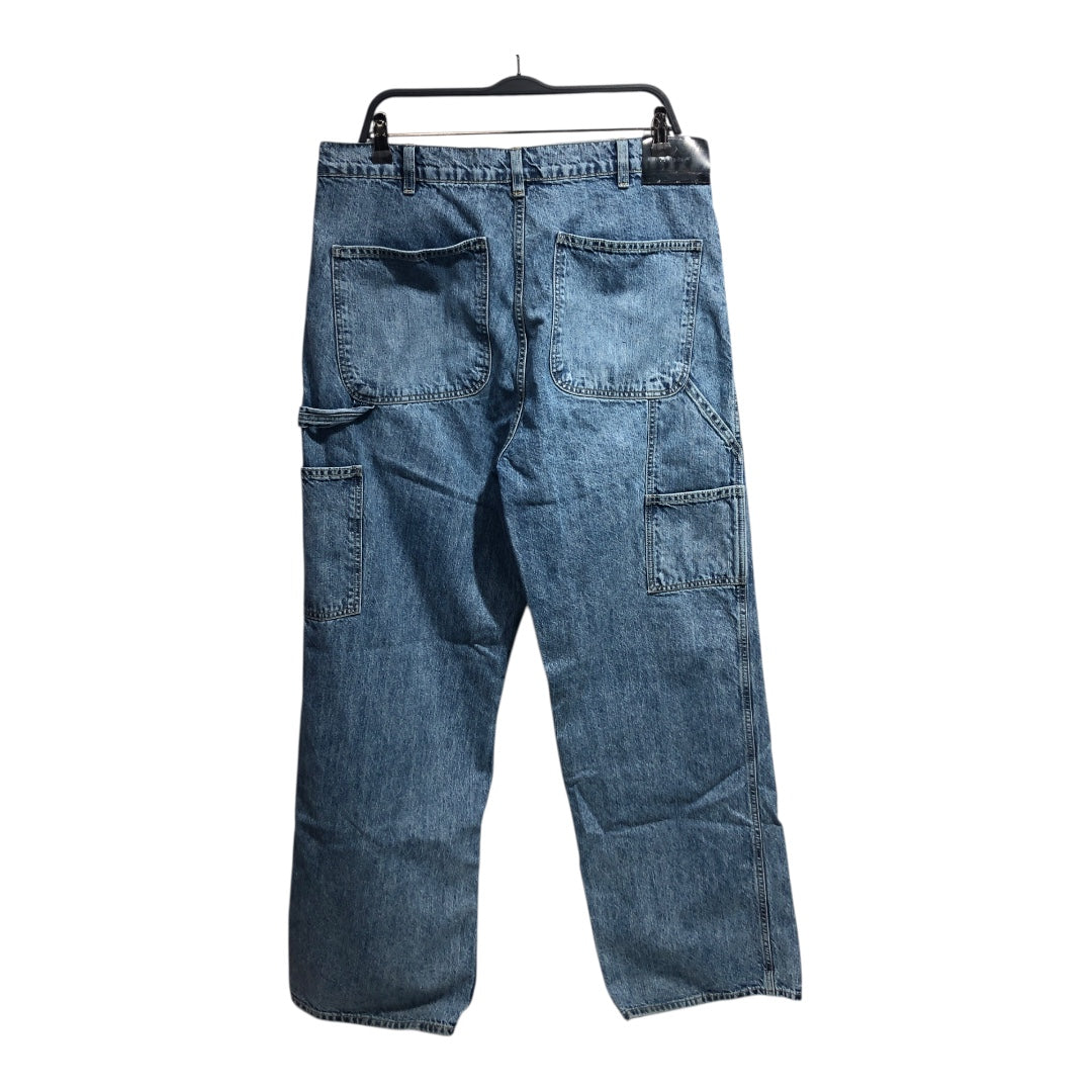 OUR LEGACY/Carpenter Pants/50/Cotton/BLU/ view 2
