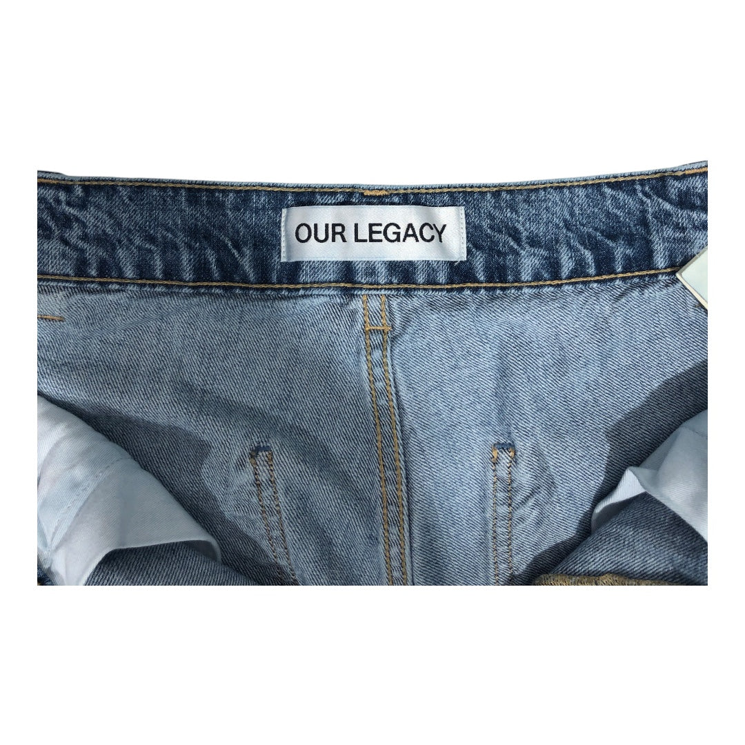 OUR LEGACY/Carpenter Pants/50/Cotton/BLU/ view 3