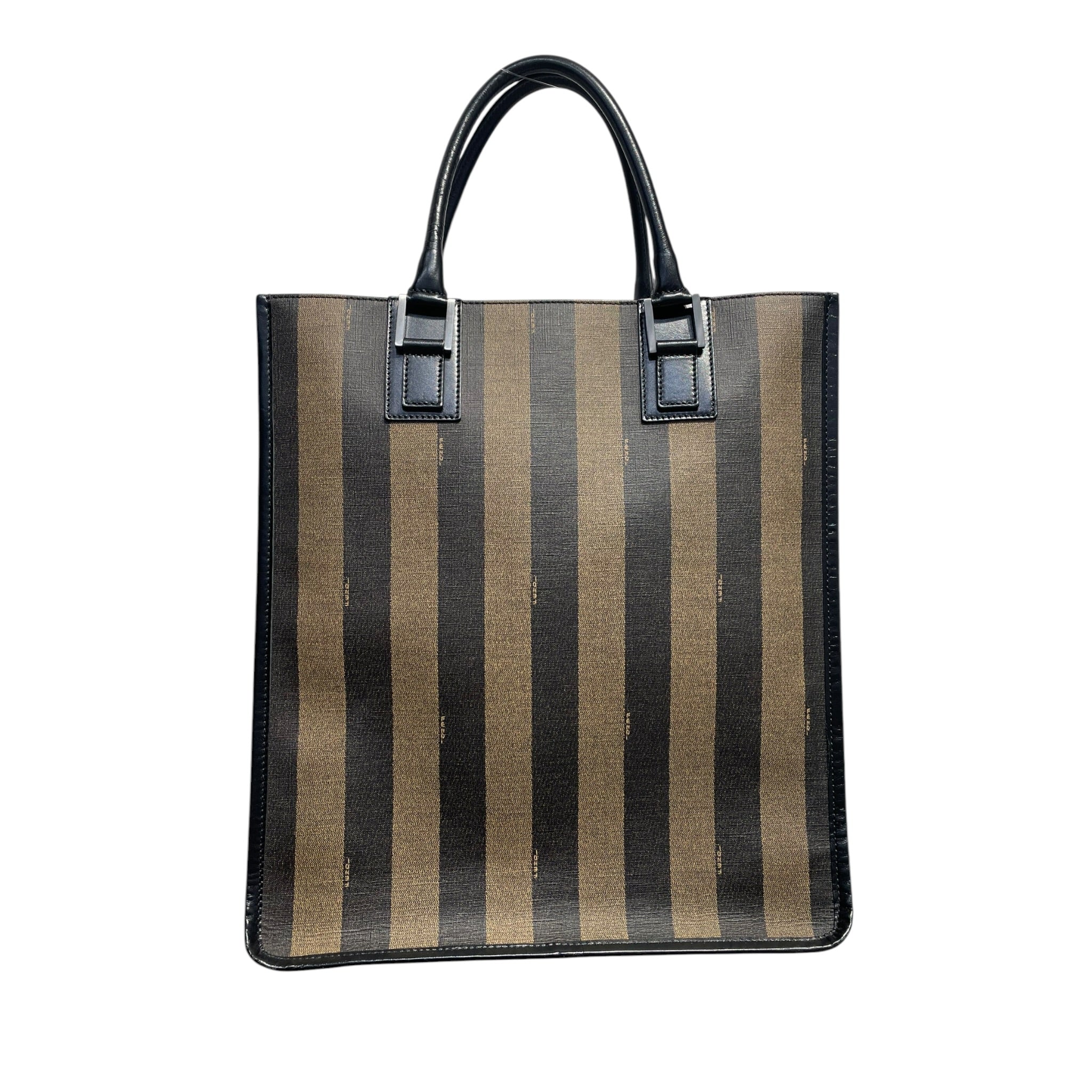 FENDI/Tote Bag/Stripe/BRW/PEQUIN SHOPPER TOTE view 1