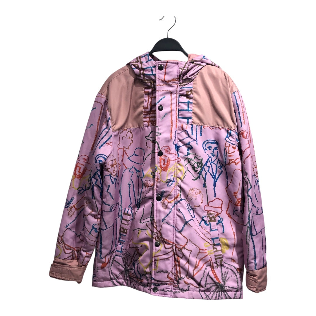 KIDSUPER STUDIOS/Puffer Jkt/L/All Over Print/Nylon/MLT/tandem button-up jacket view 1