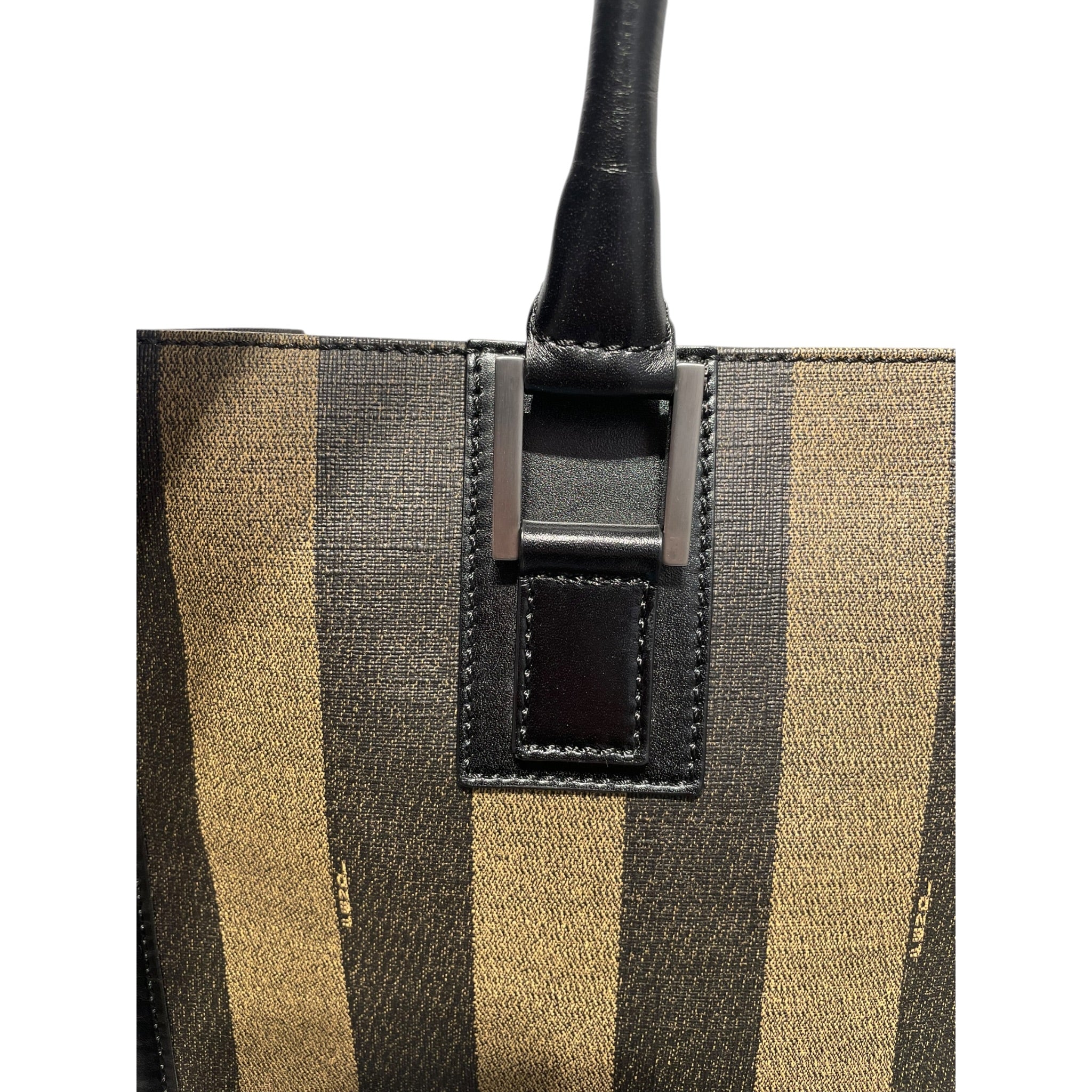 FENDI/Tote Bag/Stripe/BRW/PEQUIN SHOPPER TOTE view 5