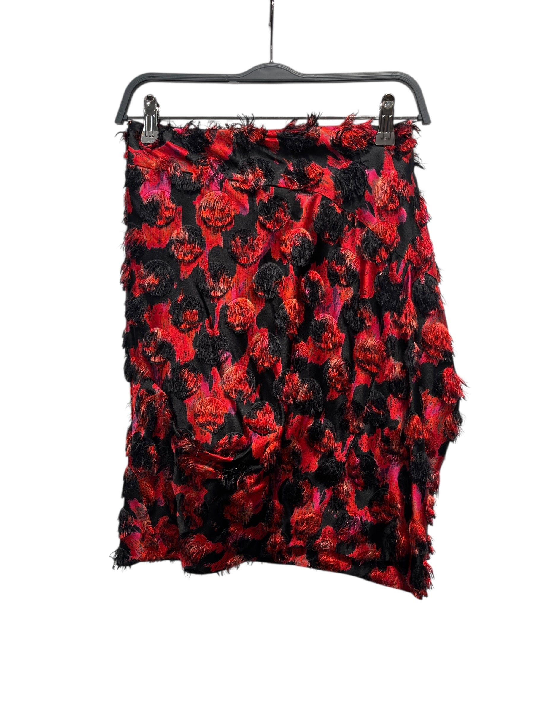 MARNI/Skirt/38/All Over Print/Silk/RED/FRILL view 1