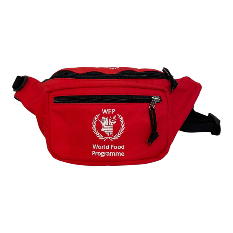 BALENCIAGA/Fanny Pack/OS/Nylon/RED/world food programme fanny pac