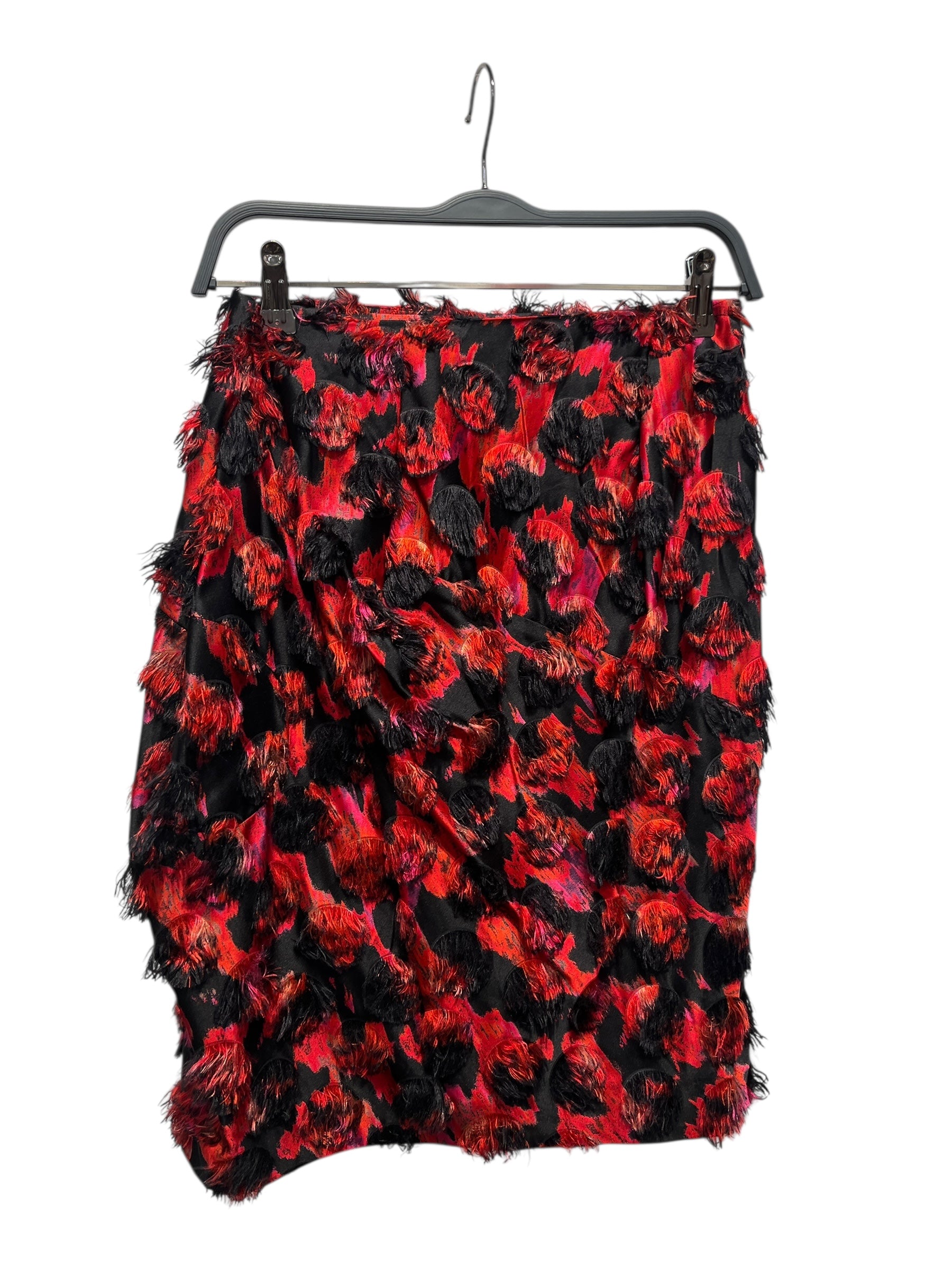 MARNI/Skirt/38/All Over Print/Silk/RED/FRILL view 2