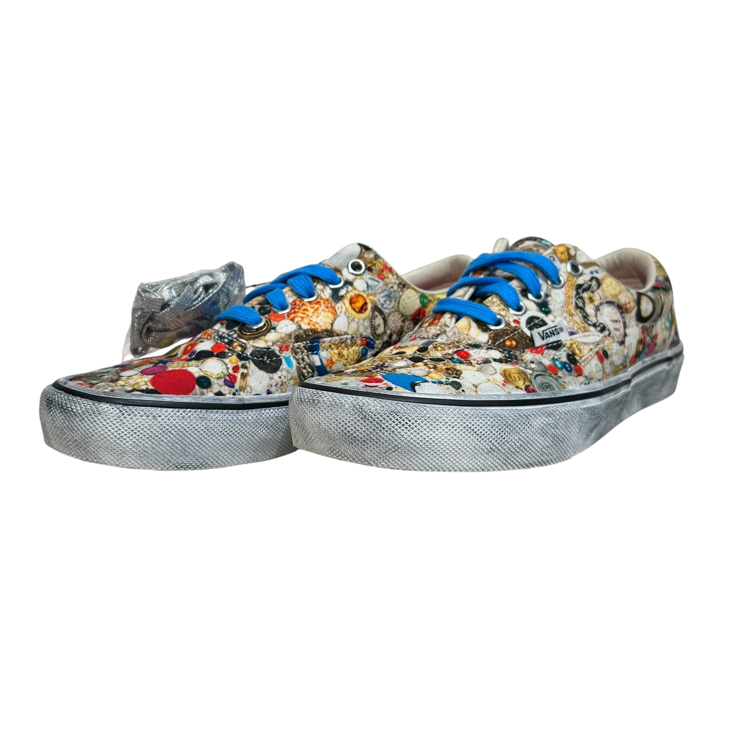 VANS/Supreme/Low-Sneakers/US 8.5/All Over Print/Cotton/MLT/Mike Kelley Authenitic Low view 1