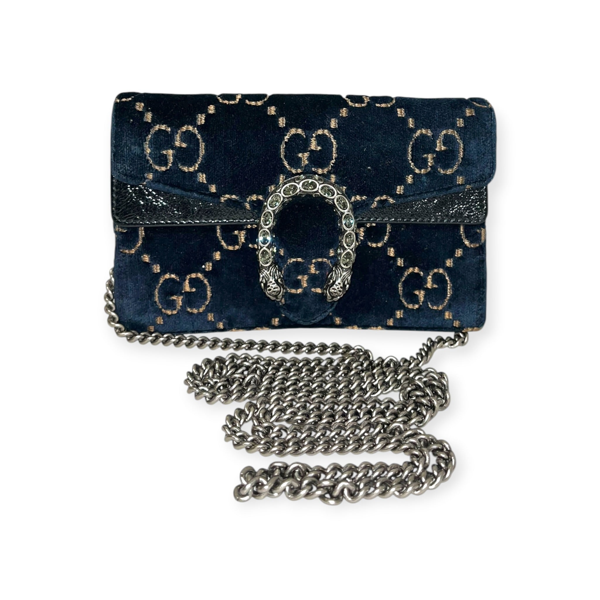 GUCCI/Bag/Monogram/Cotton/BLU/MINI DIONYSUS MONOGRAM view 6