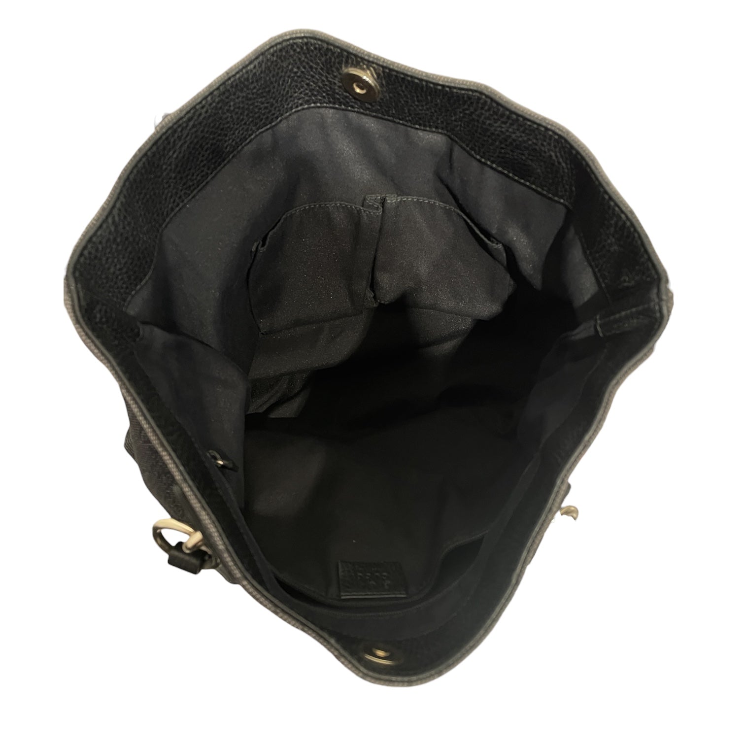 GUCCI/Tote Bag/Cotton/BLK/GG Canvas Charmy Tote Bag view 3