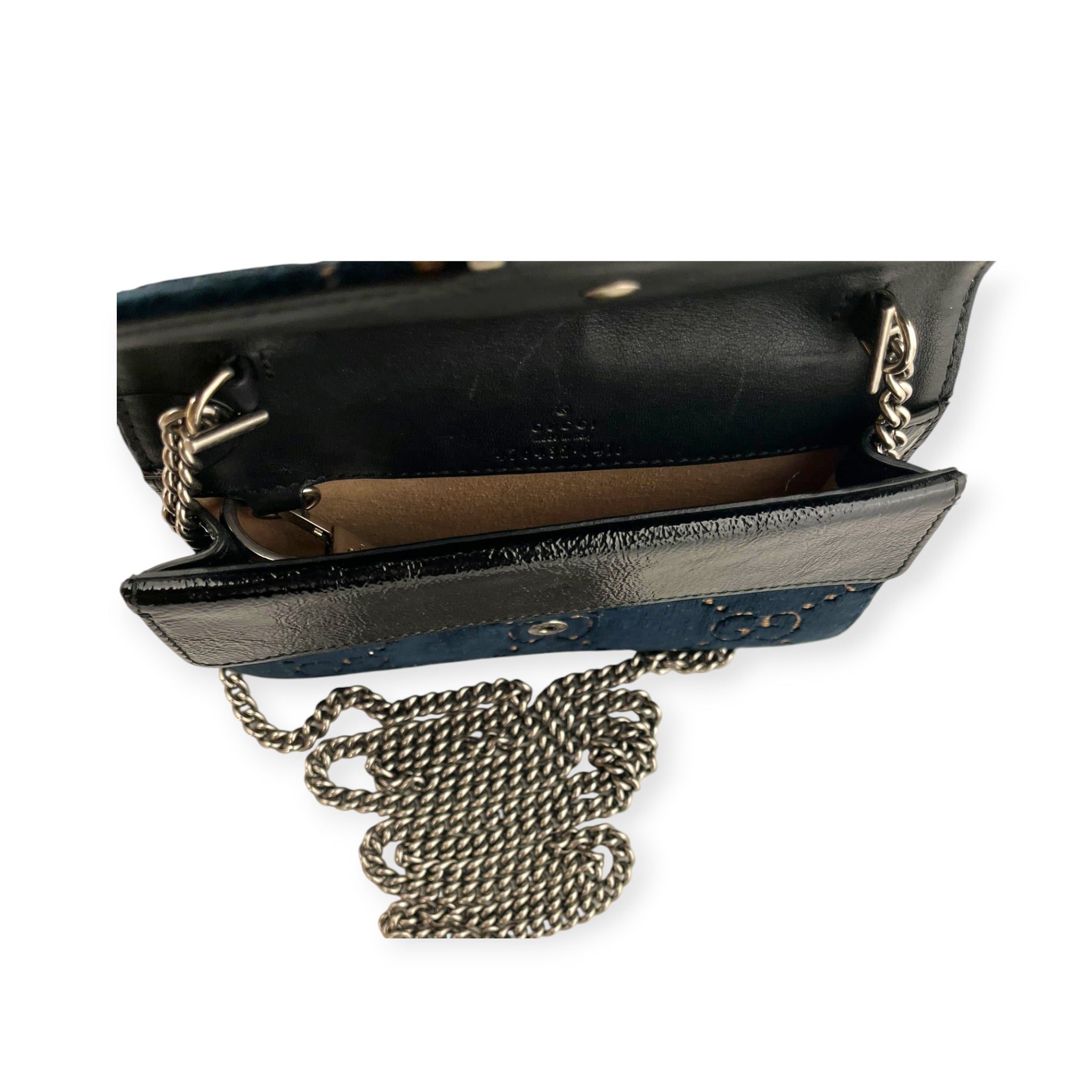 GUCCI/Bag/Monogram/Cotton/BLU/MINI DIONYSUS MONOGRAM view 4