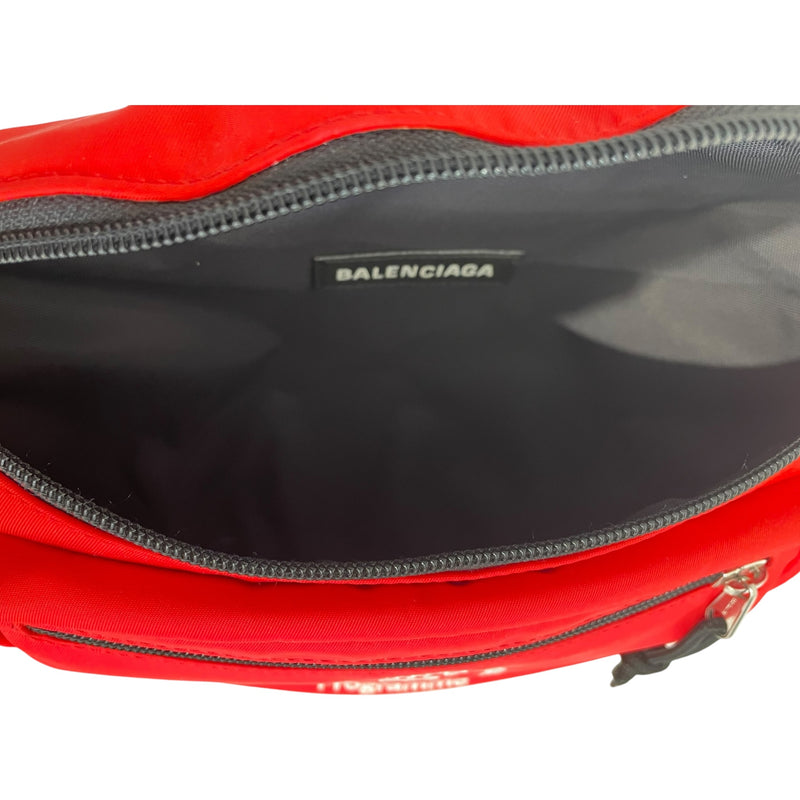 BALENCIAGA/Fanny Pack/OS/Nylon/RED/world food programme fanny pac