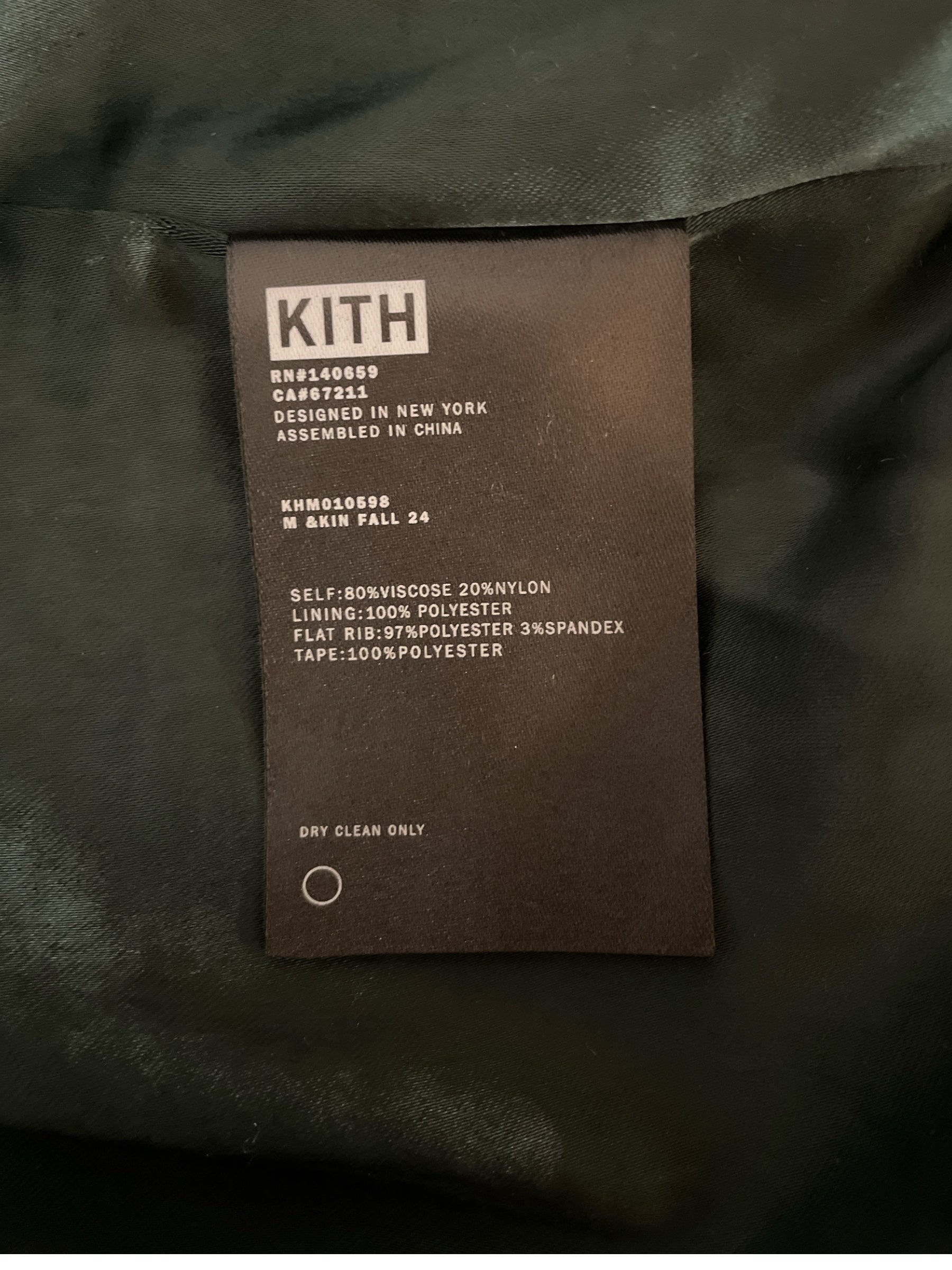 KITH/Jacket/L/GRN/en(d) kin view 4