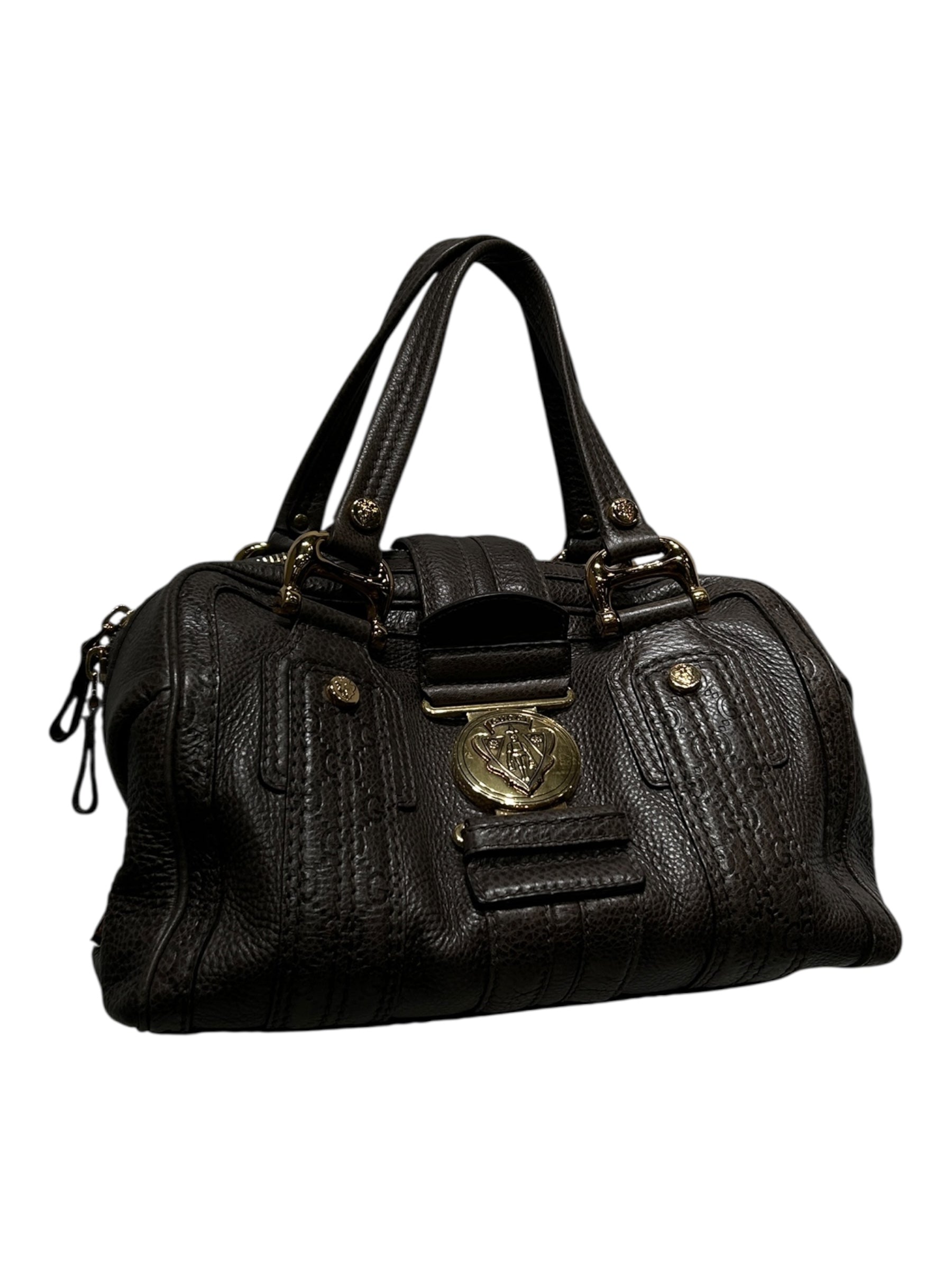 GUCCI/Bag/Leather/BRW/BABOUSKA HYSTERIA BRW/GRY BAG view 1