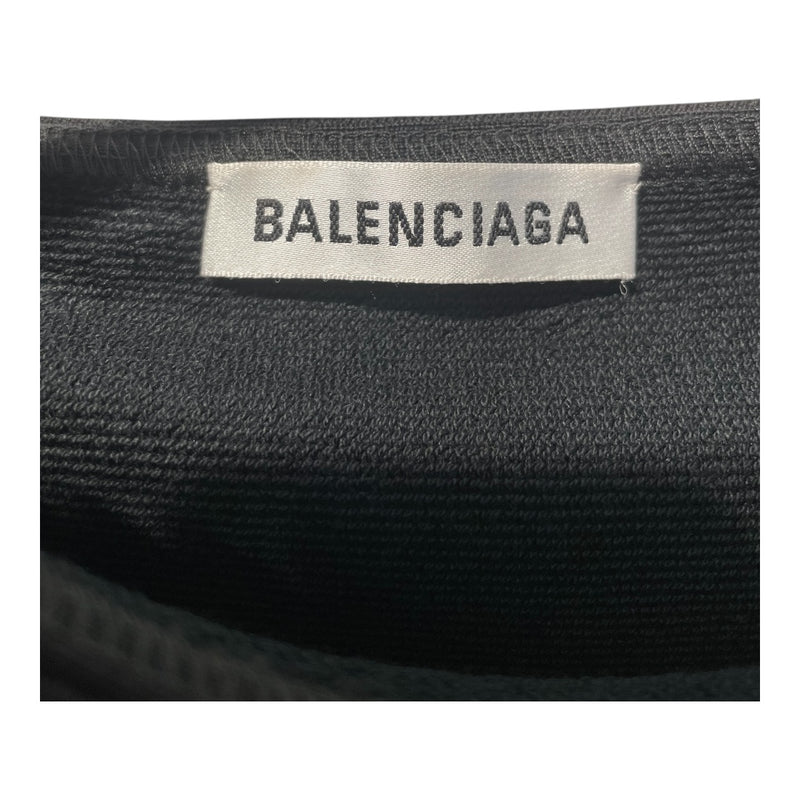 BALENCIAGA/Dress/36/Polyester/BLK/OFF THE SHOULDER WT POCKETS