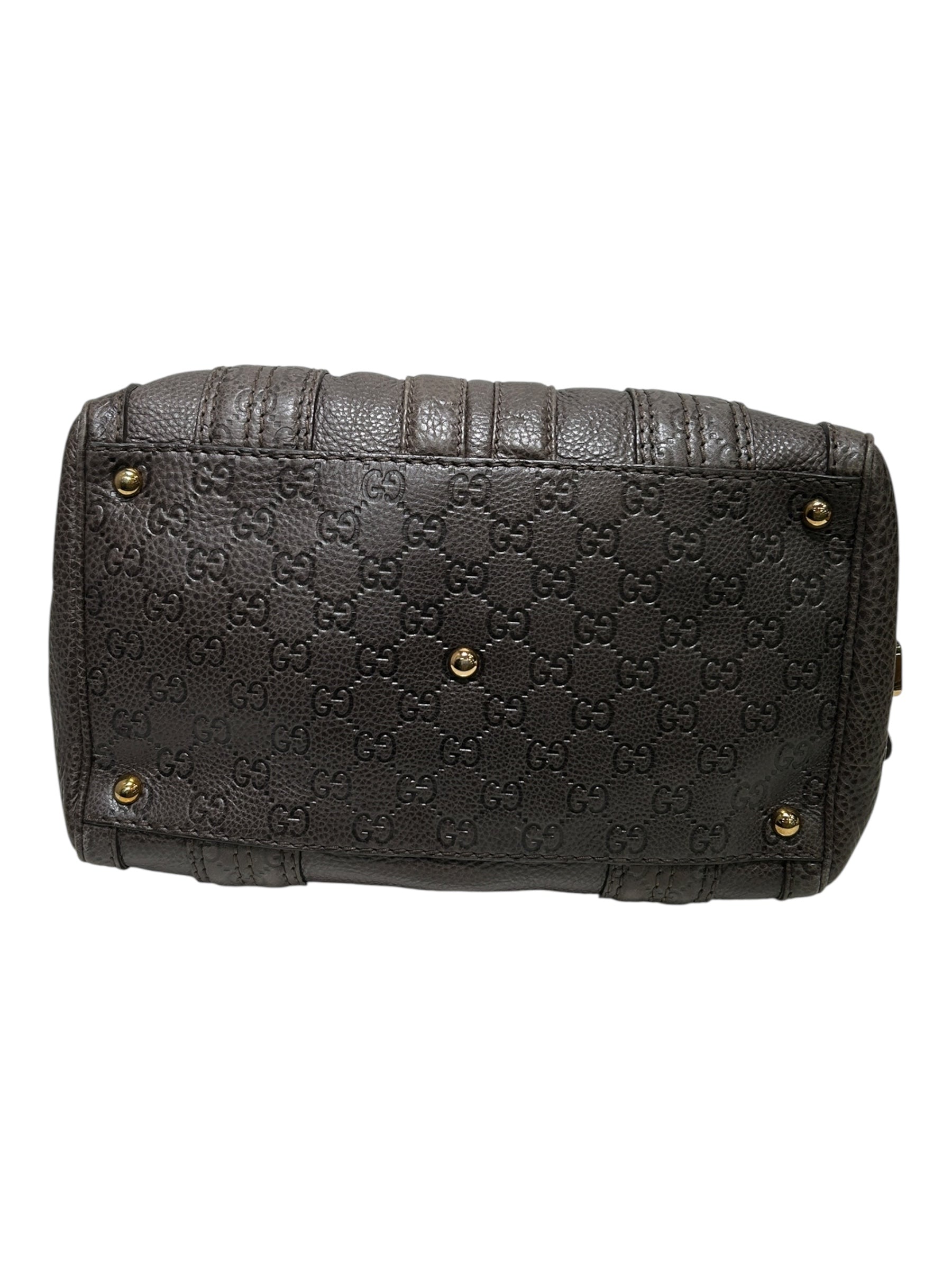 GUCCI/Bag/Leather/BRW/BABOUSKA HYSTERIA BRW/GRY BAG view 4