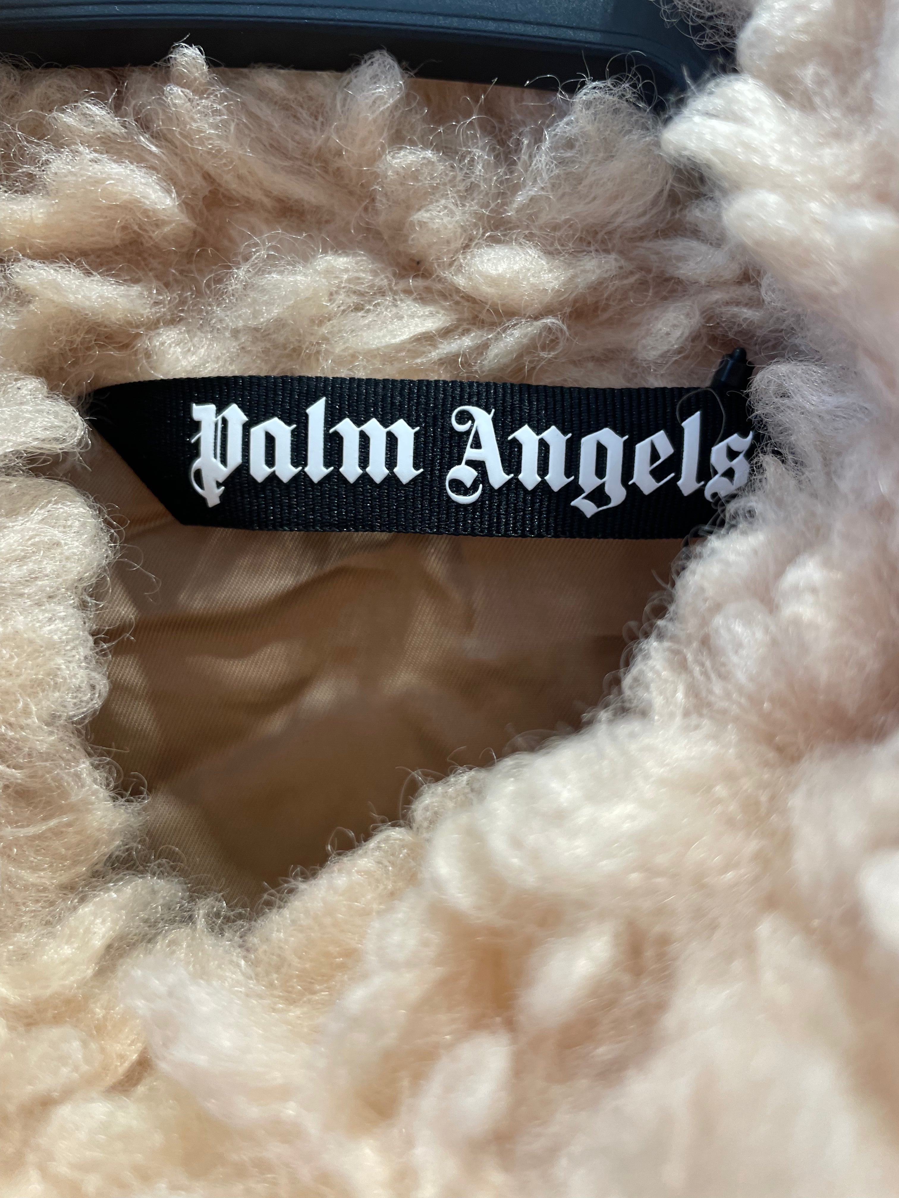 Palm Angels/Jacket/48/BEG/Sherling Teddy Style JKT view 4