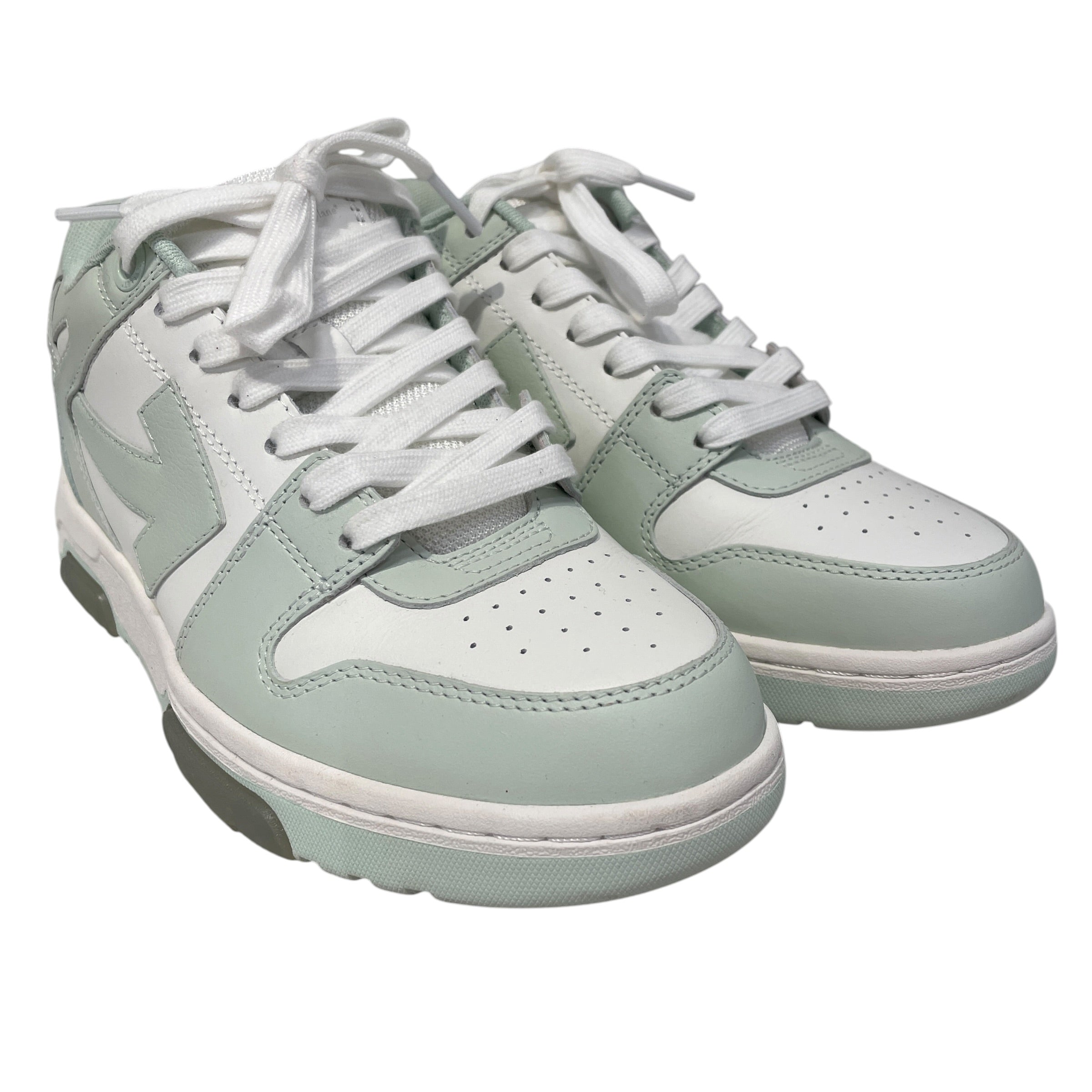 OFF-WHITE/Low-Sneakers/US 7.5/Leather/GRN/Out Of Office view 1