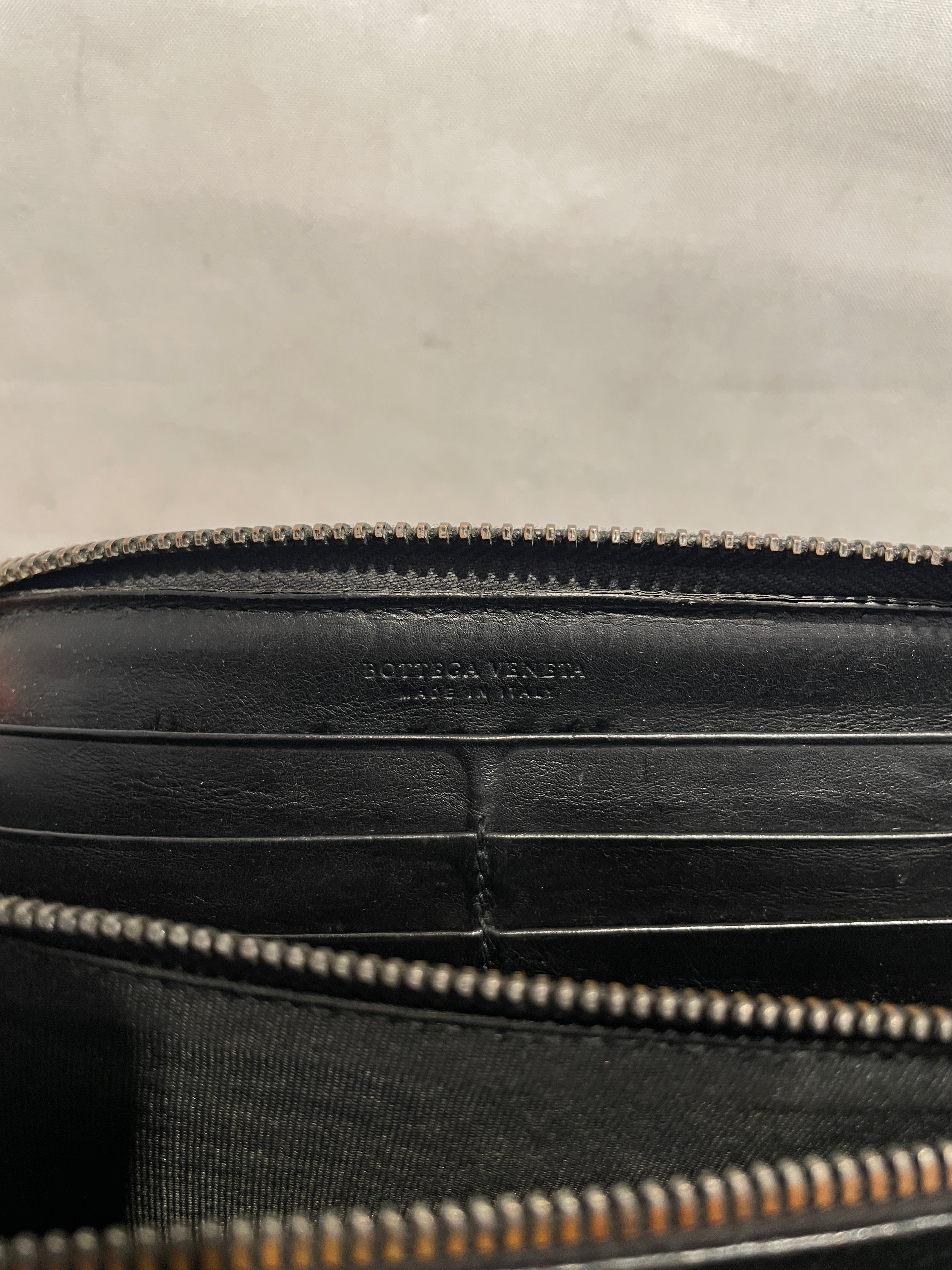 BOTTEGA VENETA/Long Wallet/Leather/BLK/L's/Tourmaline LIght Calf Wallet view 4