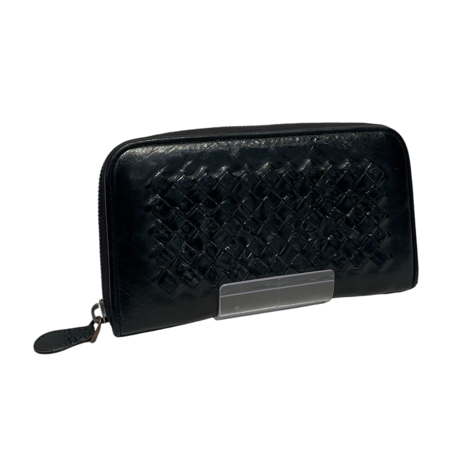BOTTEGA VENETA/Long Wallet/Leather/BLK/L's/Tourmaline LIght Calf Wallet view 1