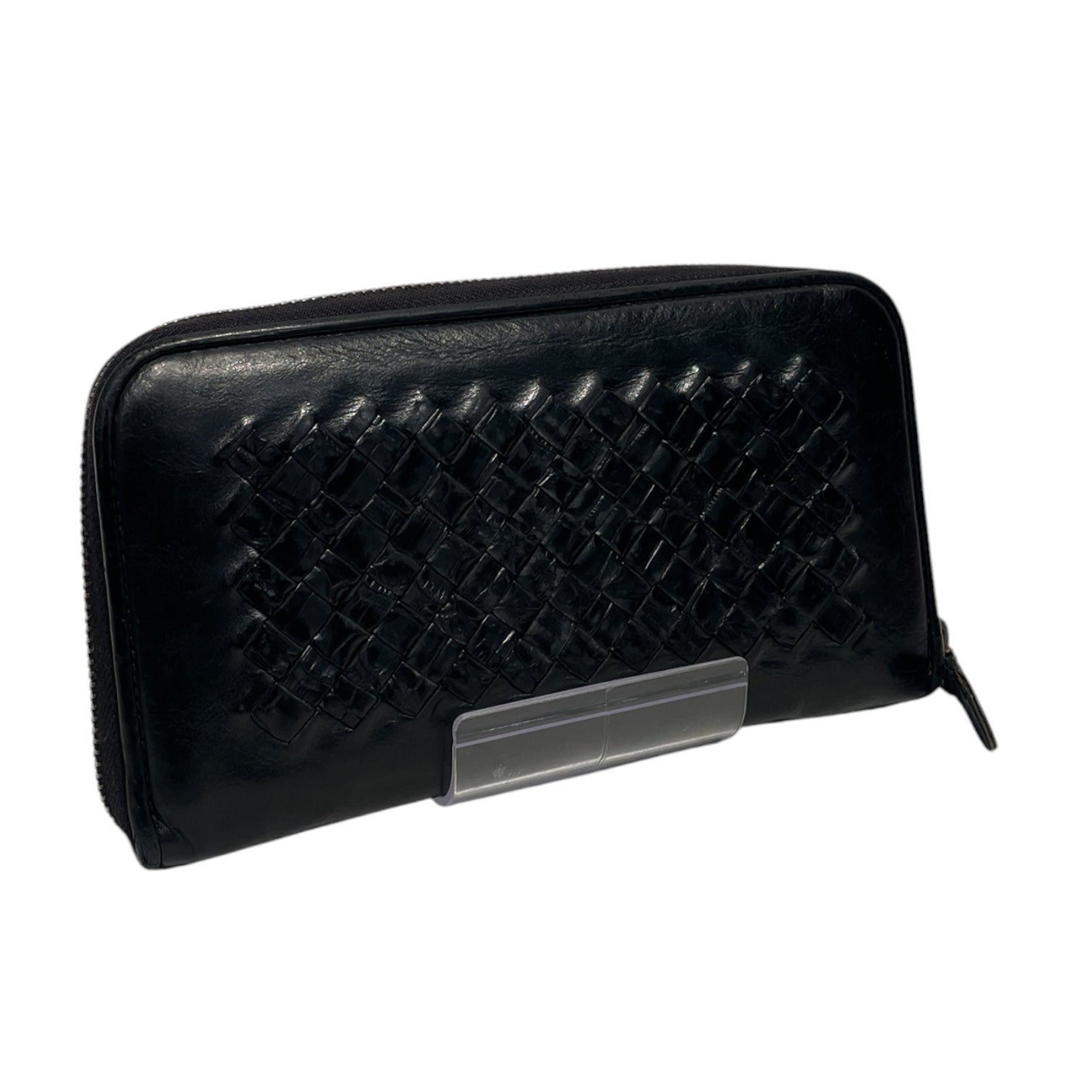 BOTTEGA VENETA/Long Wallet/Leather/BLK/L's/Tourmaline LIght Calf Wallet view 2