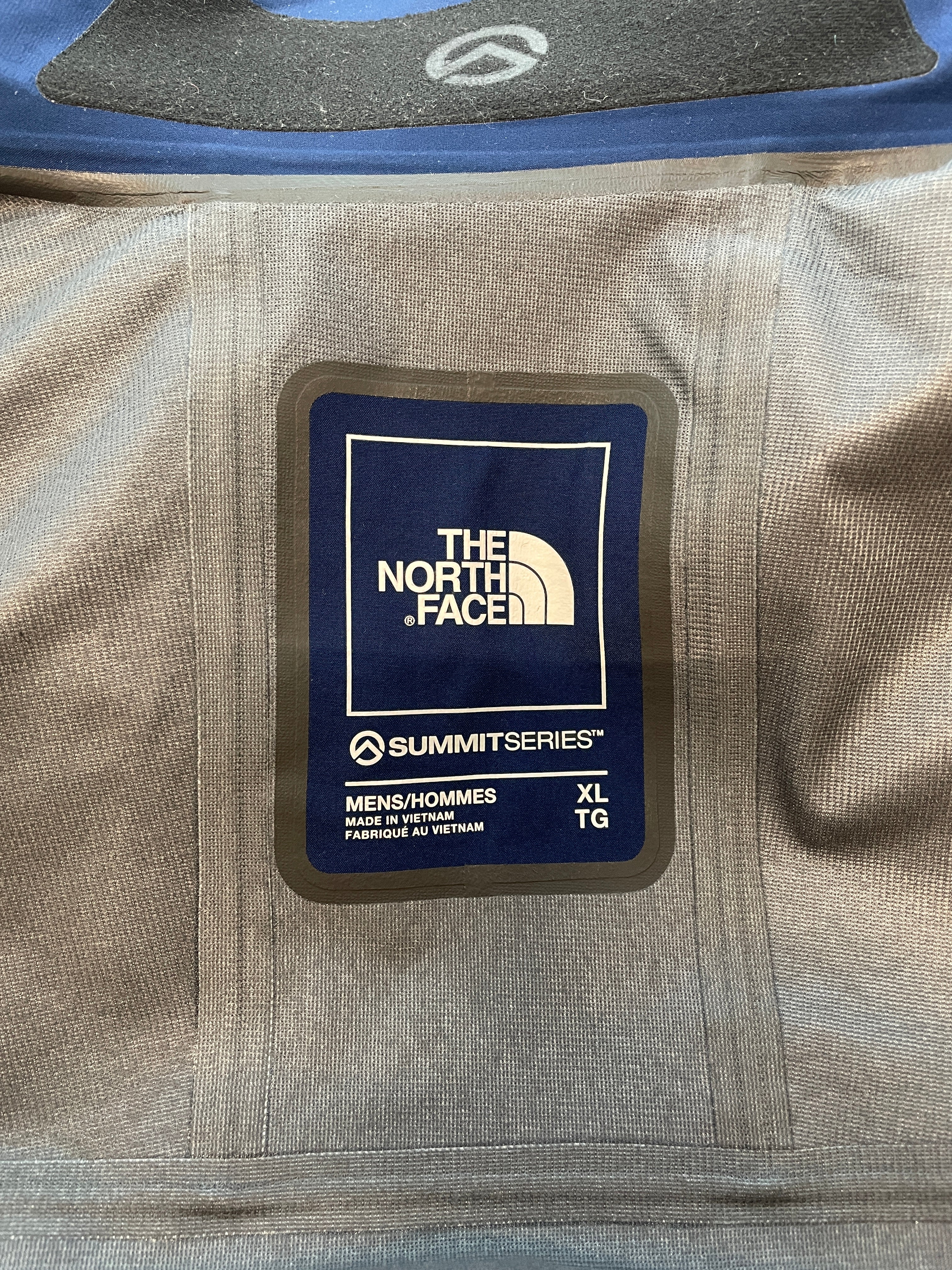 THE NORTH FACE/Windbreaker/XL/Gore-Tex/BLU/Border/SUMMIT SERIES ZIP FRONT view 4