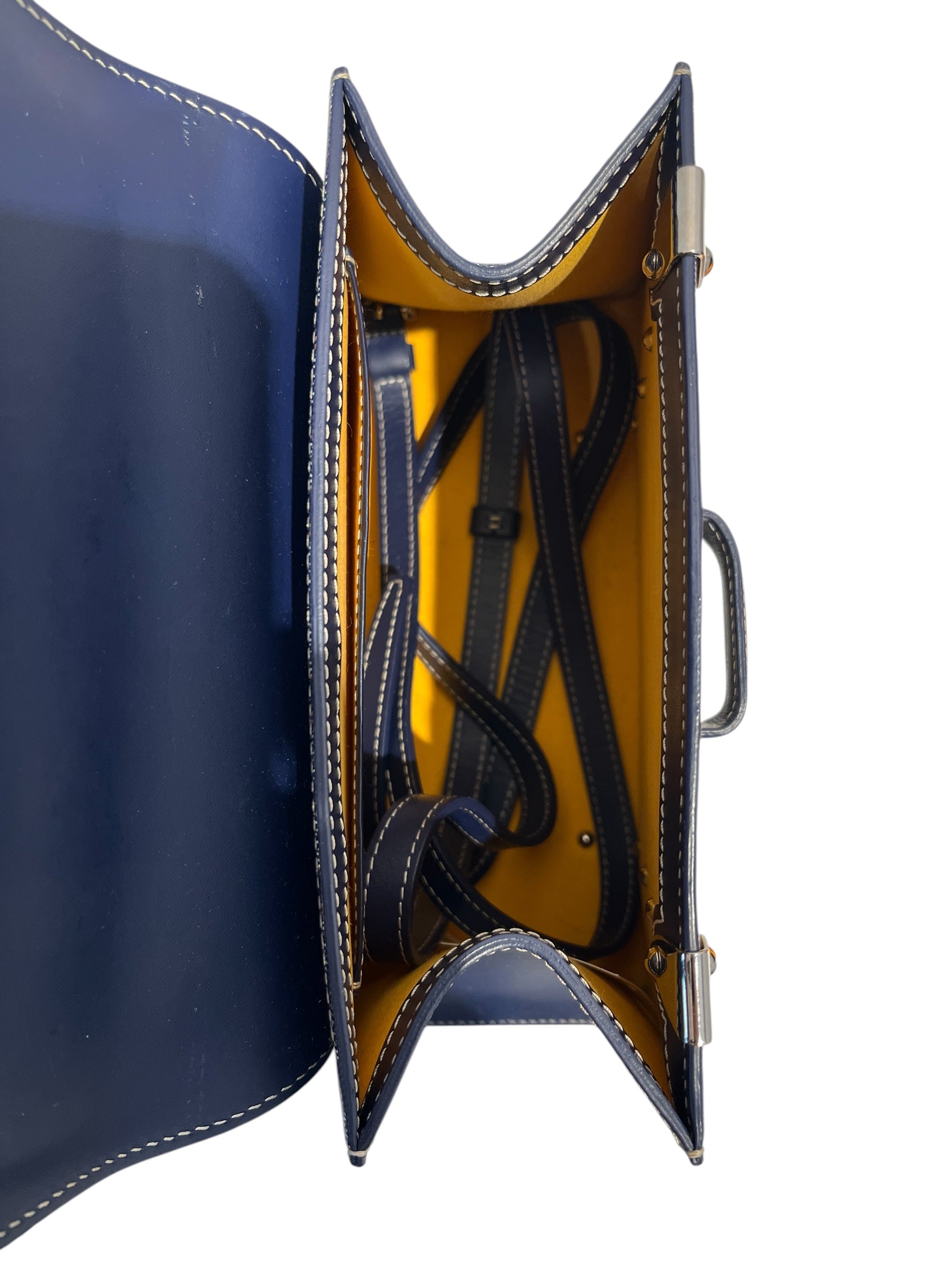 GOYARD/Hand Bag/All Over Print/Leather/NVY/SAIGON view 5