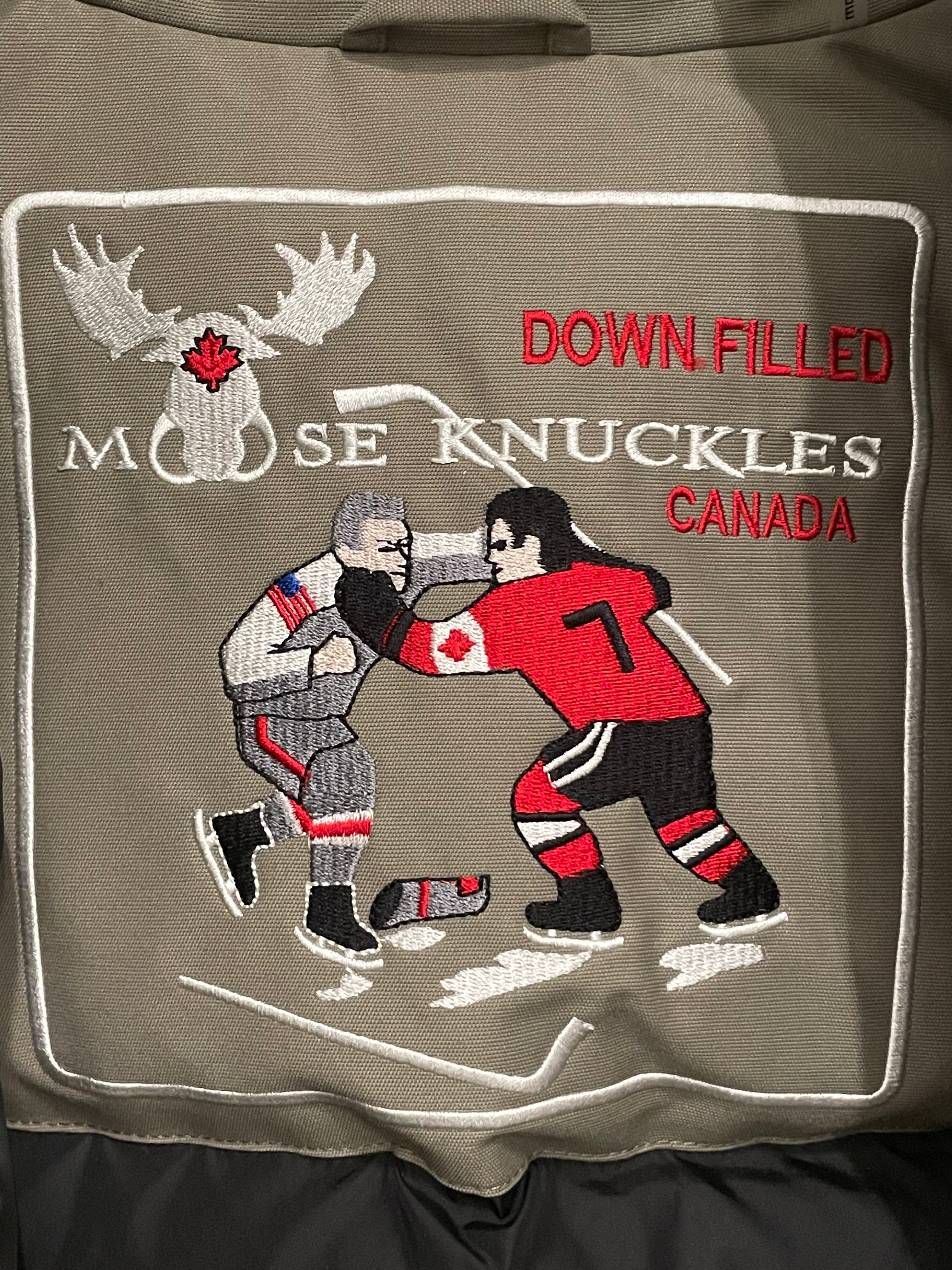 MOOSE KNUCKLES/Coat/L/Cotton/KHK/BOMBER 006071 view 3
