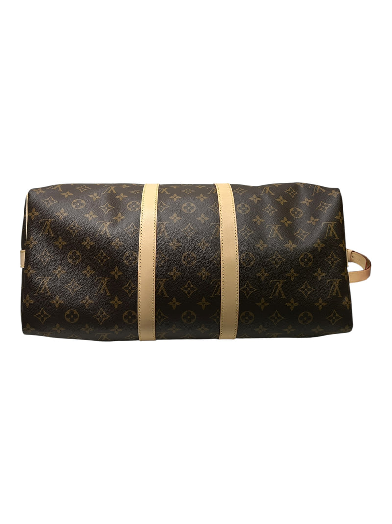 LOUIS VUITTON/Luggage/M/Monogram/Leather/BRW/M6XMC3K/STRAP/LOCK/GOLD
