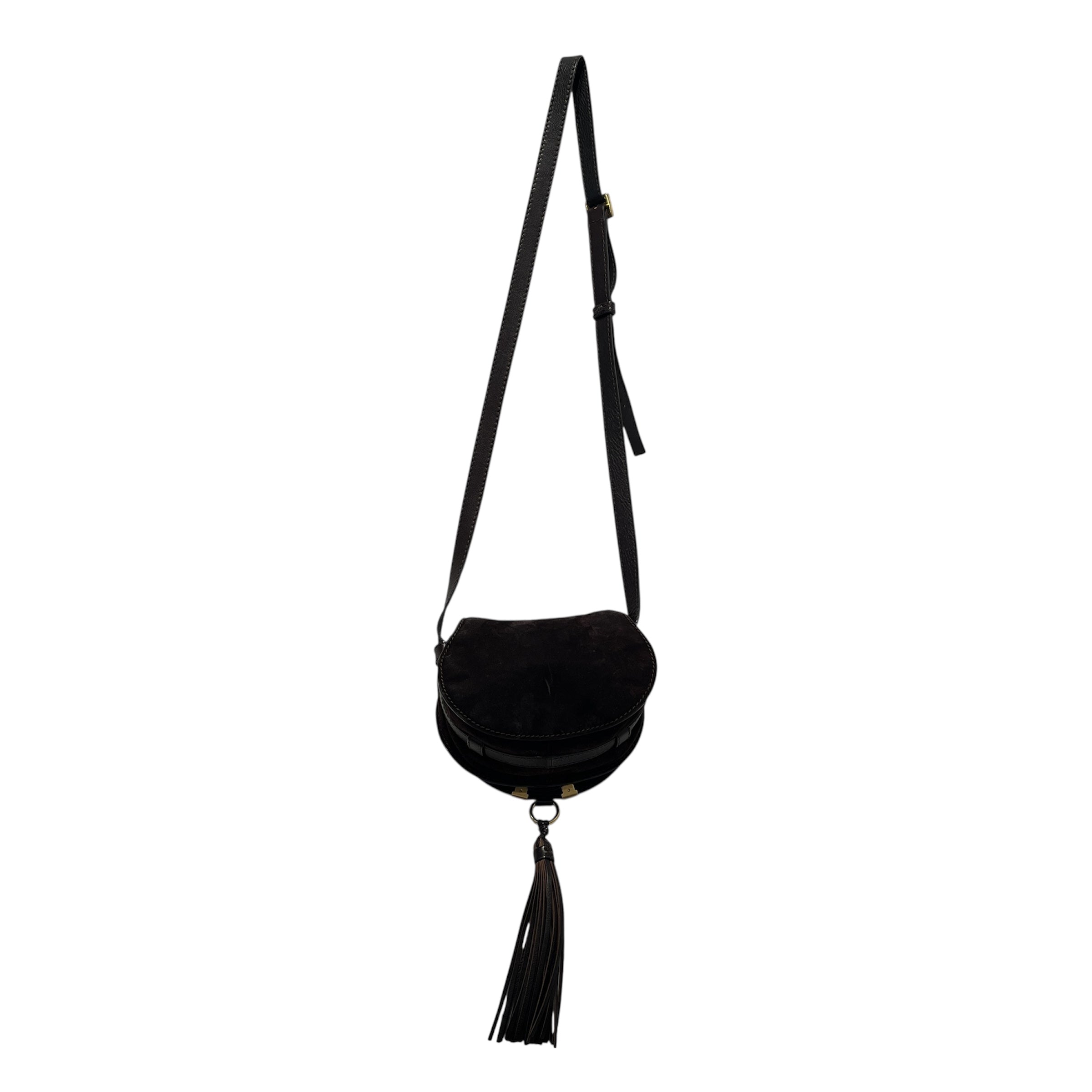 Chloe/Cross Body Bag/Suede/BRW/BRAIDED MINI MARCIE CROSSBODY view 2