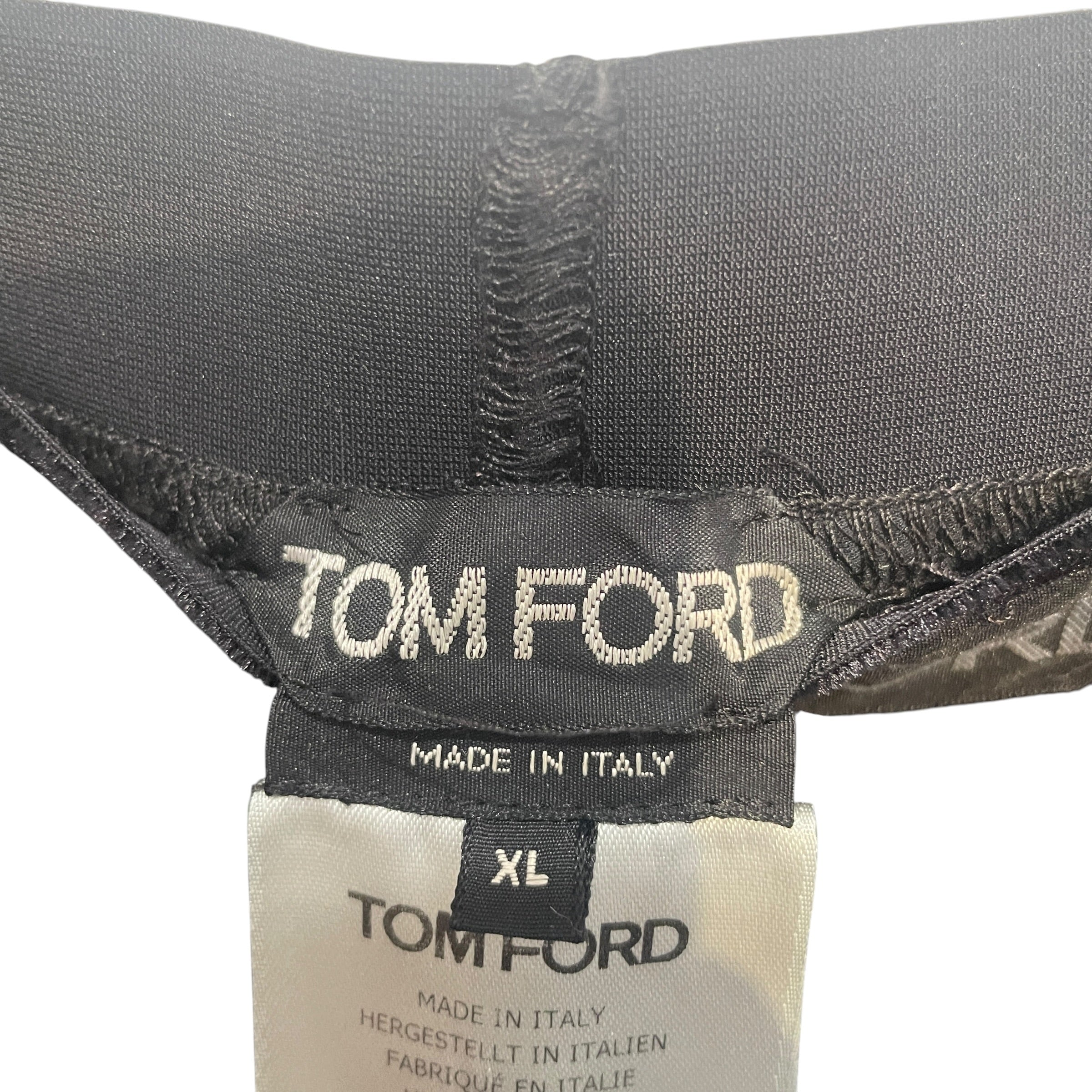 TOM FORD/Pants/XL/Silk/BLK/Silk Satin Lounge Pants view 3