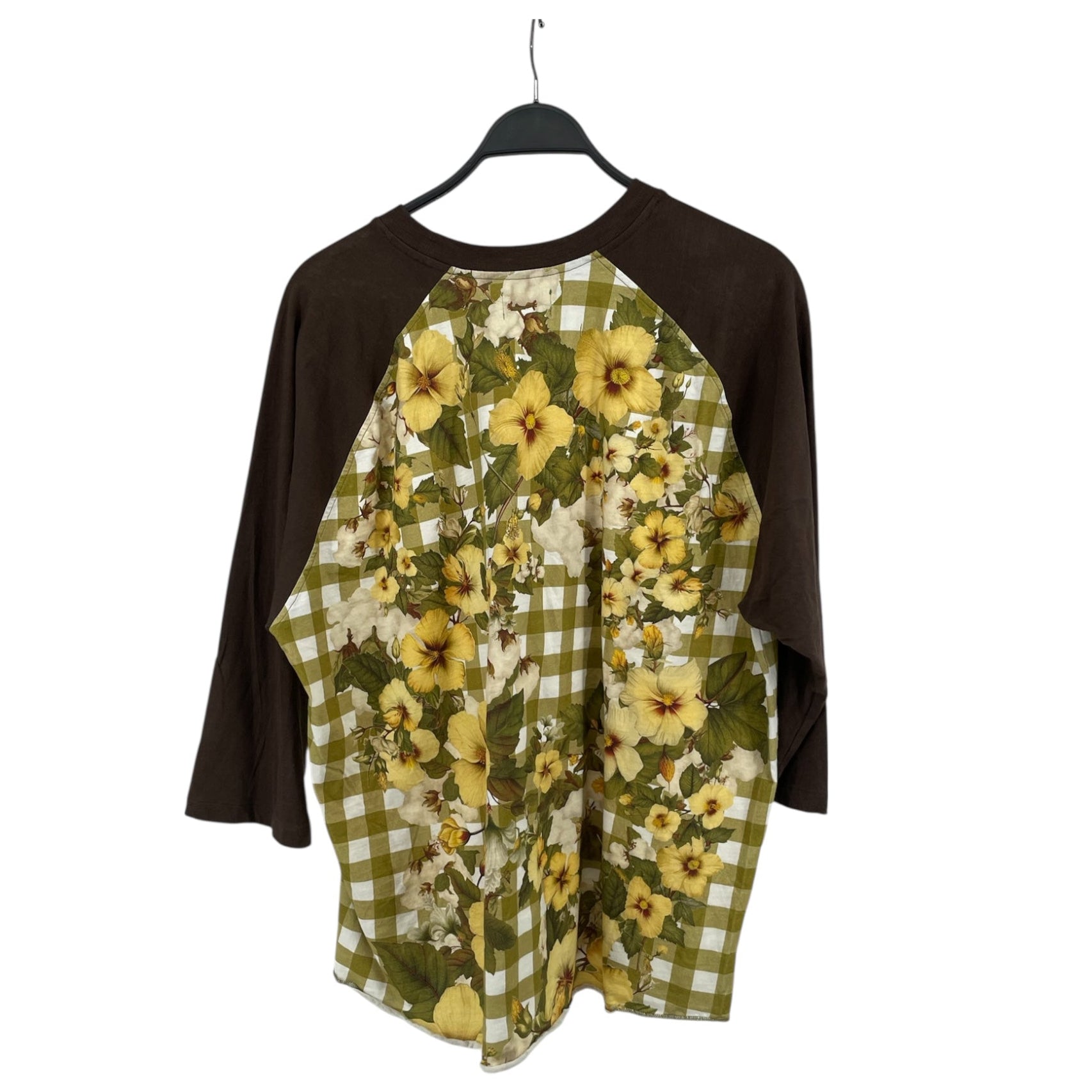 DENIM TEARS/Levi's/LS T-Shirt/XL/Cotton/BRW/Floral Pattern/YELLOW FLOWERS view 2