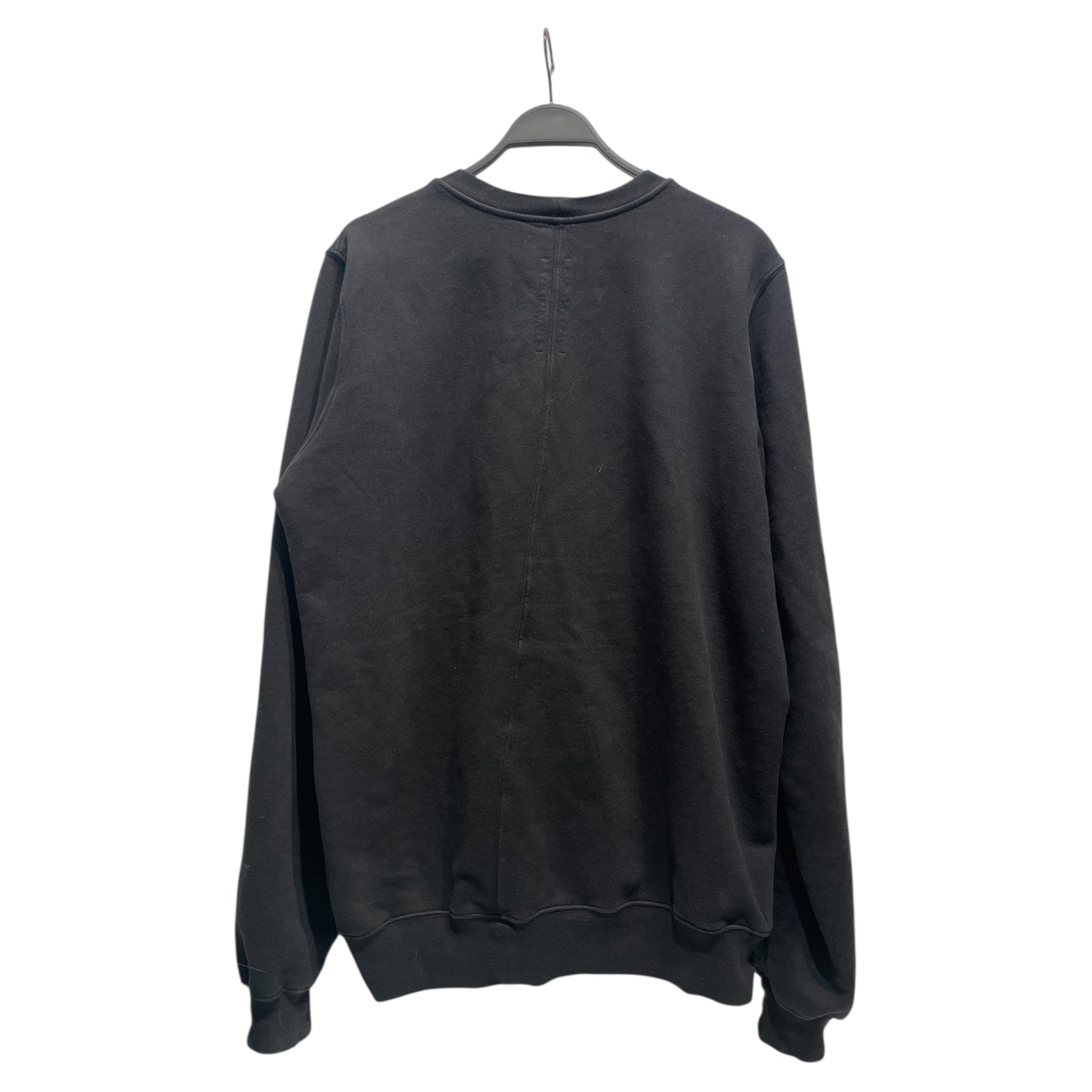 RICK OWENS DRKSHDW/Tops/XL/Cotton/BLK/FW19 POEM CREWNECK view 2