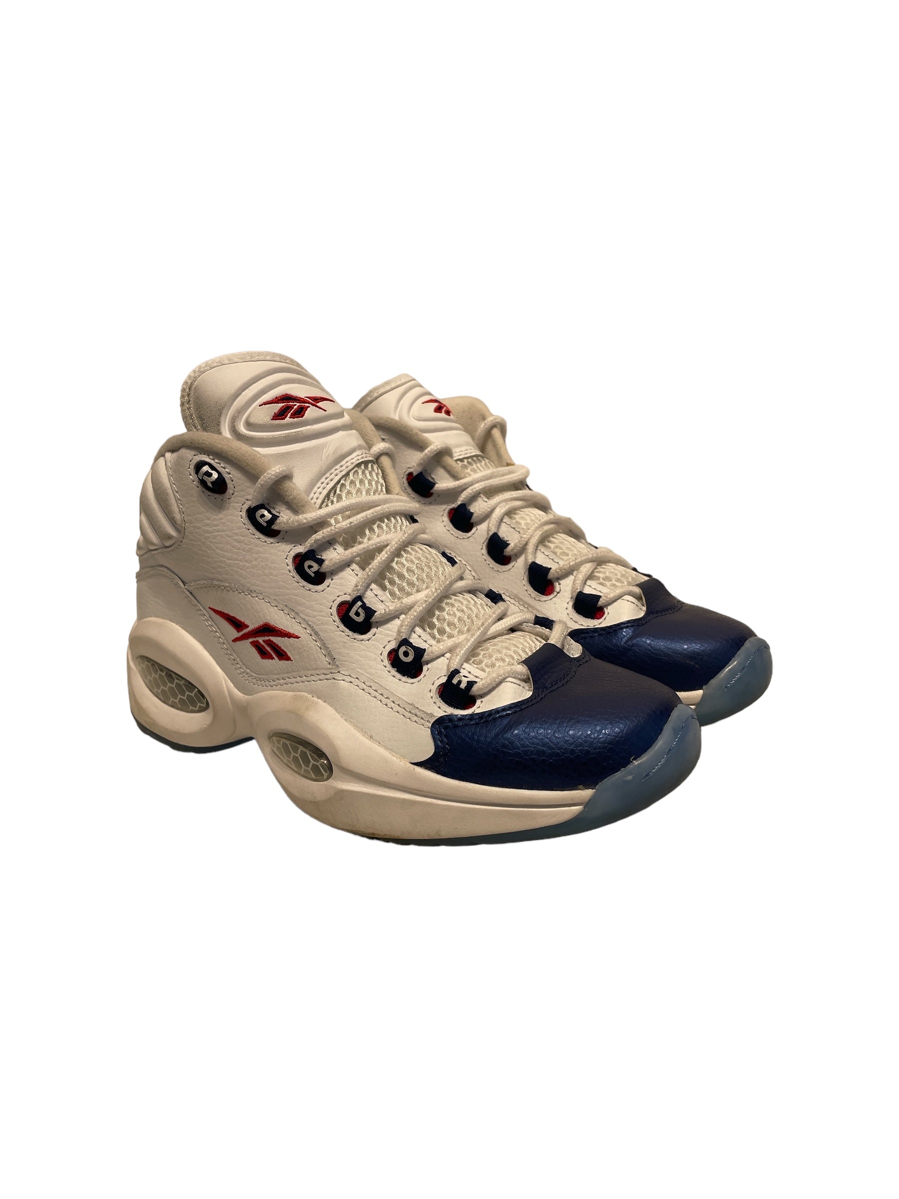 REBBOX/Hi-Sneakers/US 7/Leather/BLU/U-Tip/REBBOX Blue Toe view 1