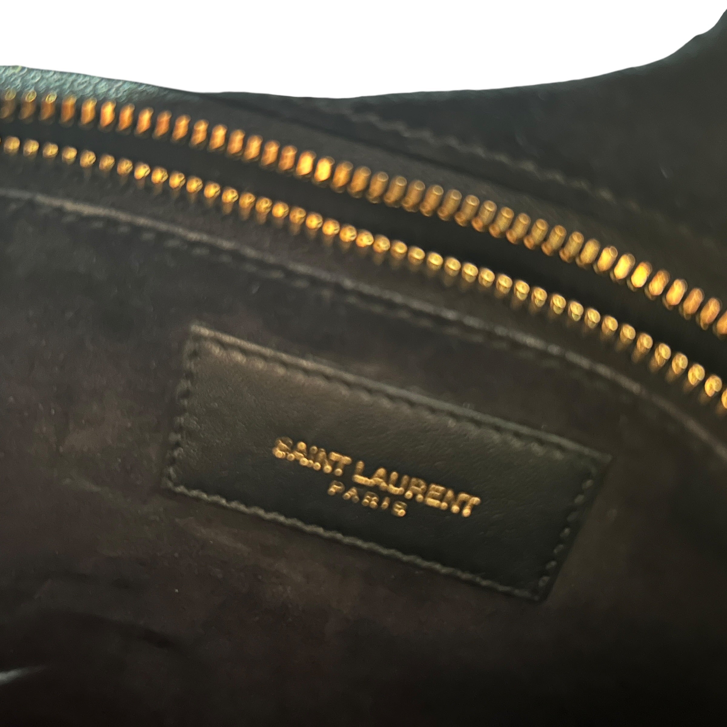 SAINT LAURENT/Cross Body Bag/Leather/BLK/Y Line view 3