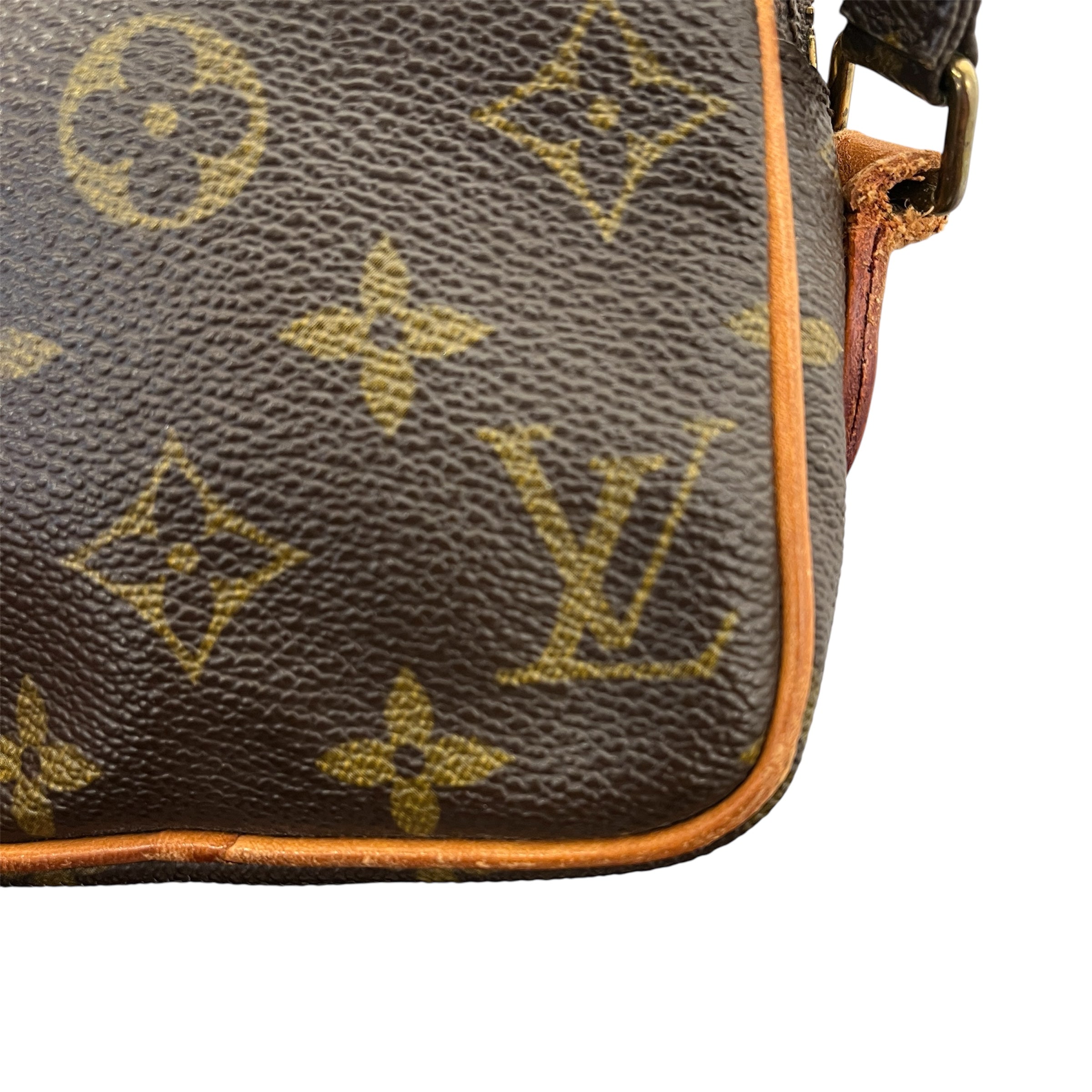 LOUIS VUITTON/Cross Body Bag/Monogram/BRW/SQUARE VINTAGE view 3