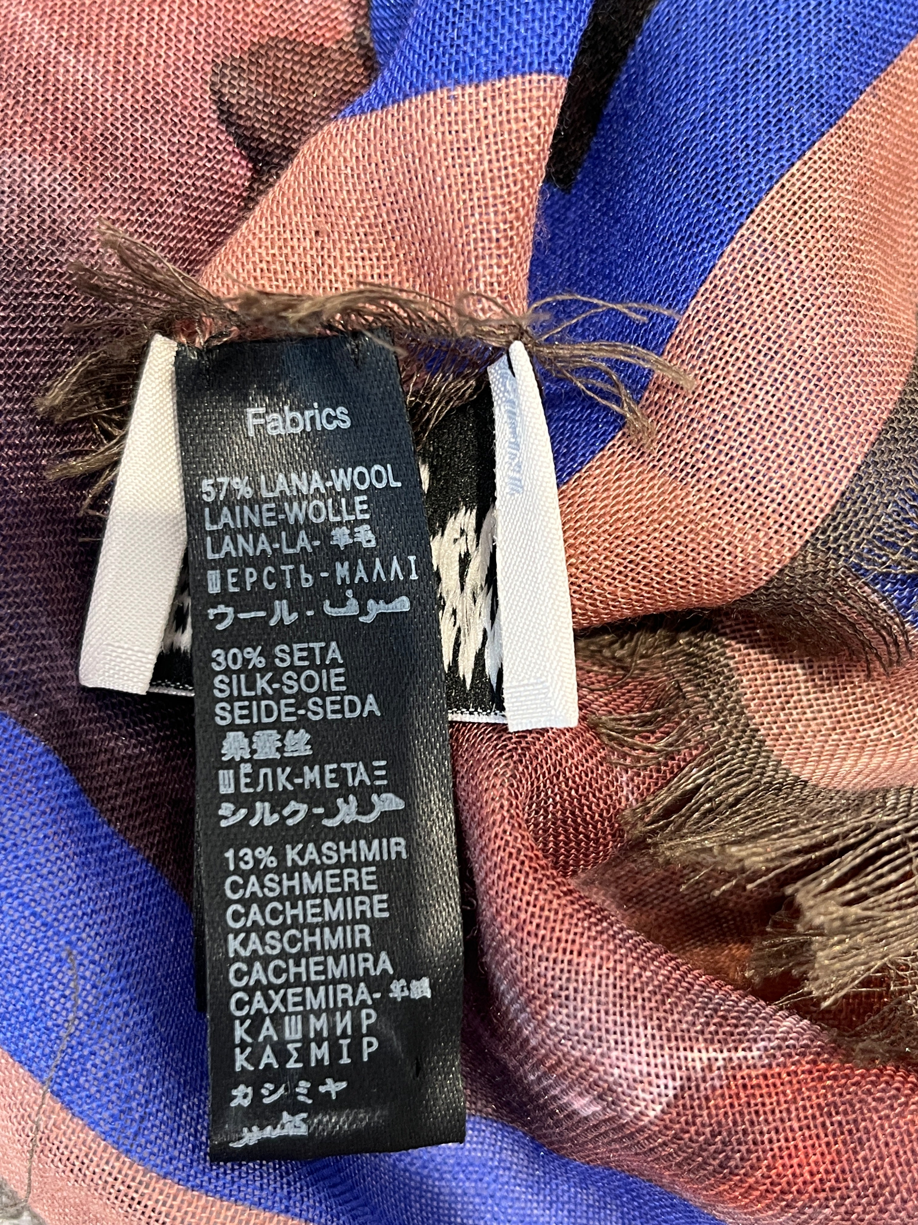 Vivienne Westwood/Scarf/All Over Print/Wool/MLT/L's/ view 3