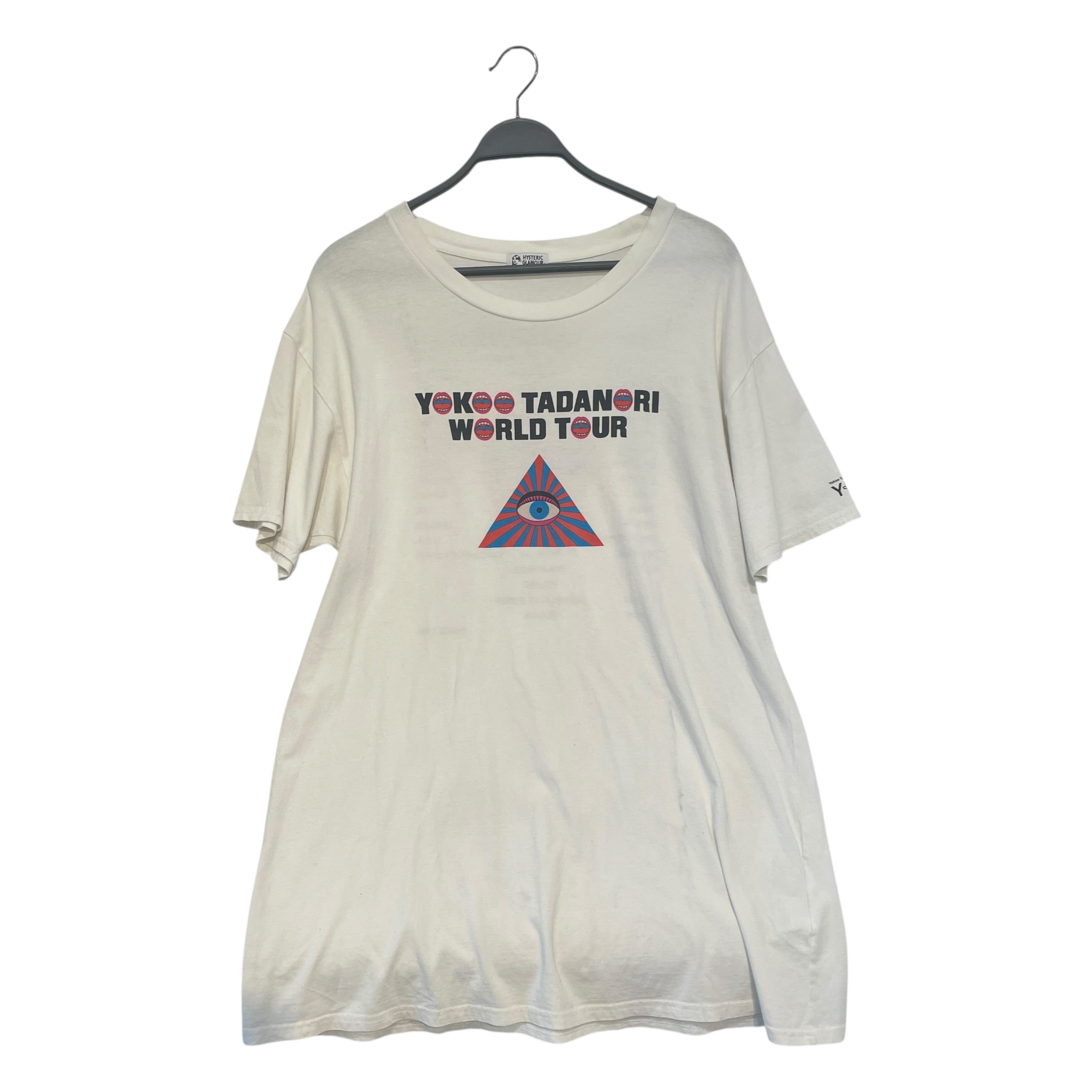 HYSTERIC GLAMOUR/T-Shirt/FREE/Cotton/WHT/Graphic/Yokoo Tadanori T-shirt view 1