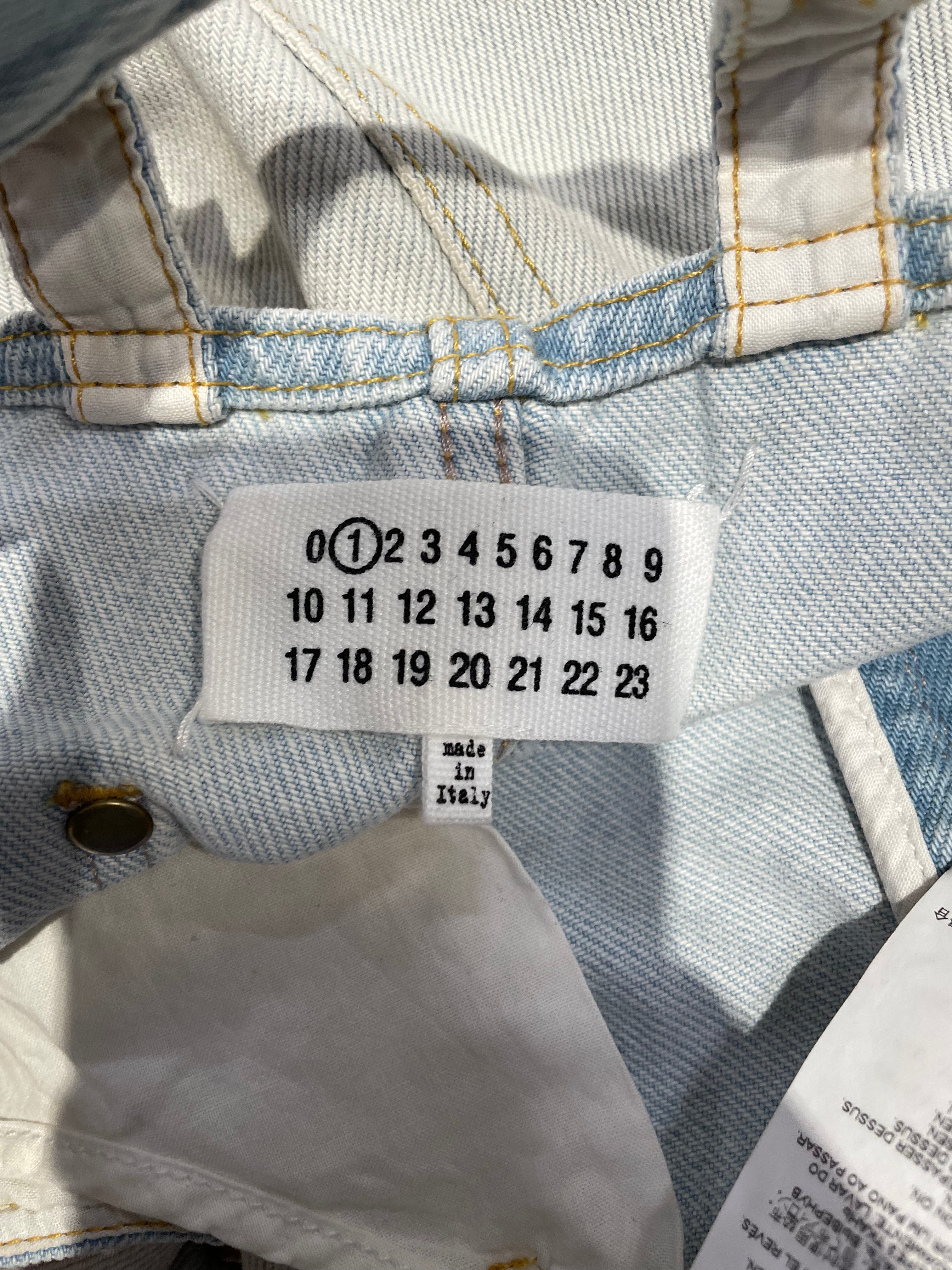 Maison Margiela/Straight Pants/36/Denim/IDG/removed waistband view 3