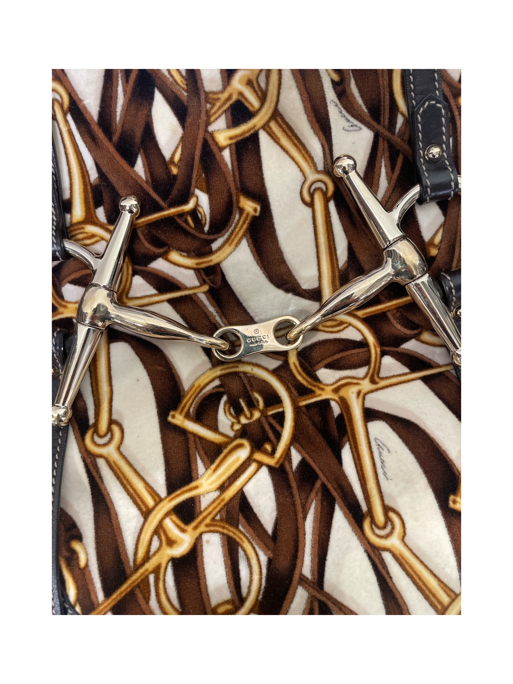 GUCCI/Hand Bag/All Over Print/Velour/MLT/85TH ANNIVERSARY view 3