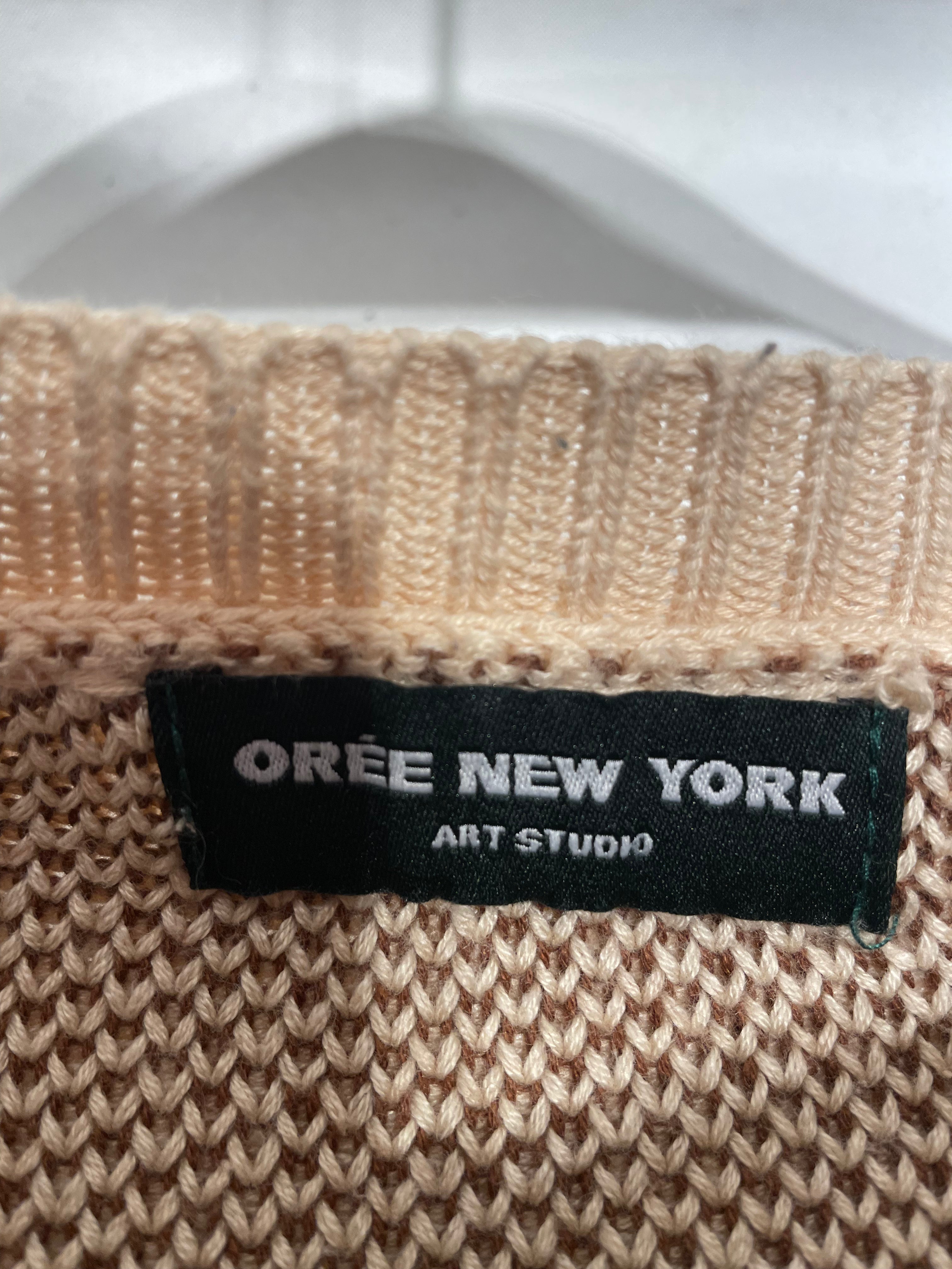 OREE NY ART STUDIO/Heavy Sweater/L/CRM/manhattan view 3